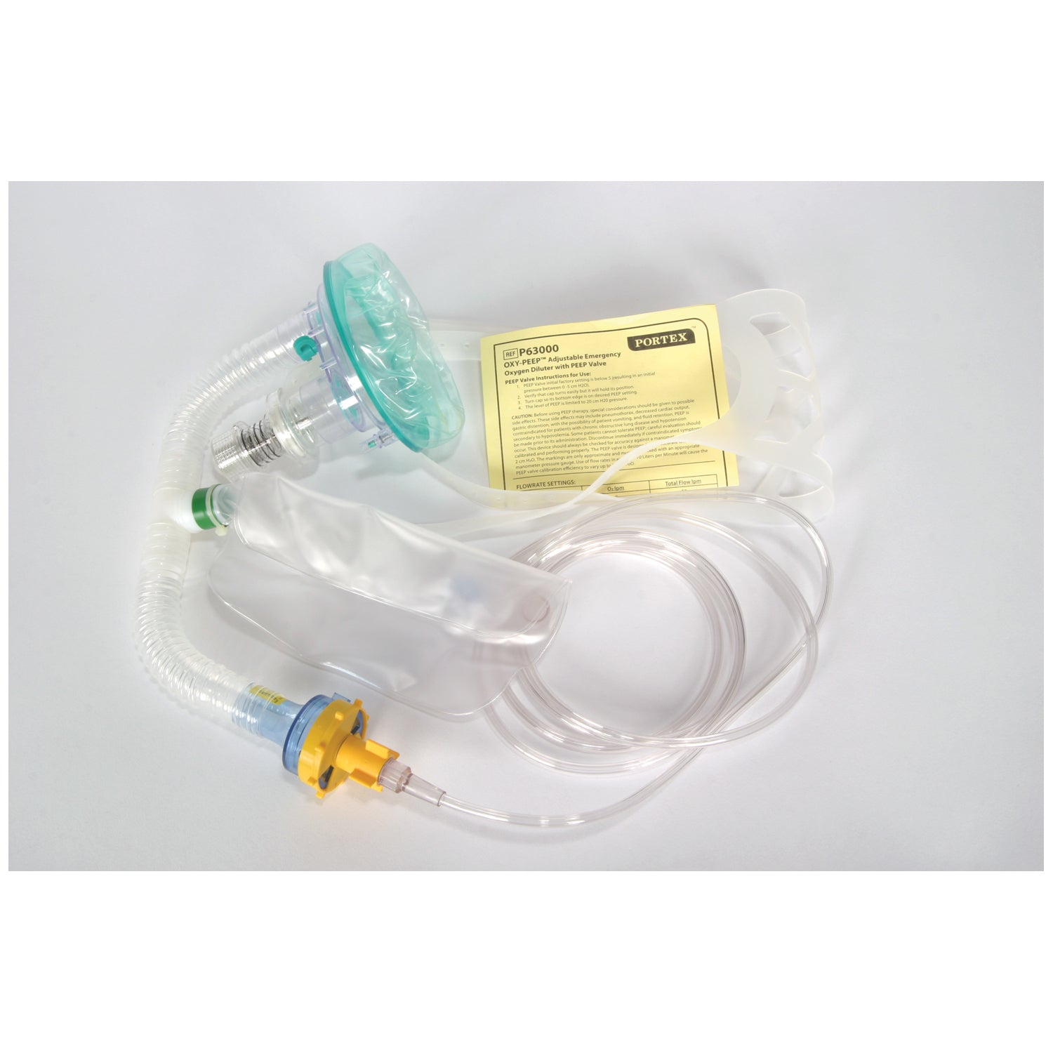 Oxy-PEEP ER Oxygen System, Adjustable PEEP