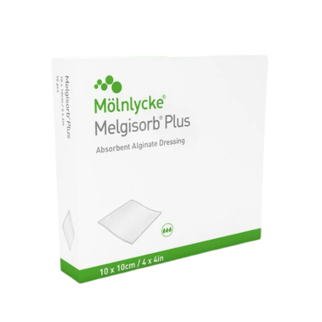 Calcium Alginate Absorbent Dressing, 4" x 8" (10 x 20cm), 10/bx, 10 bx/cs (US Only)