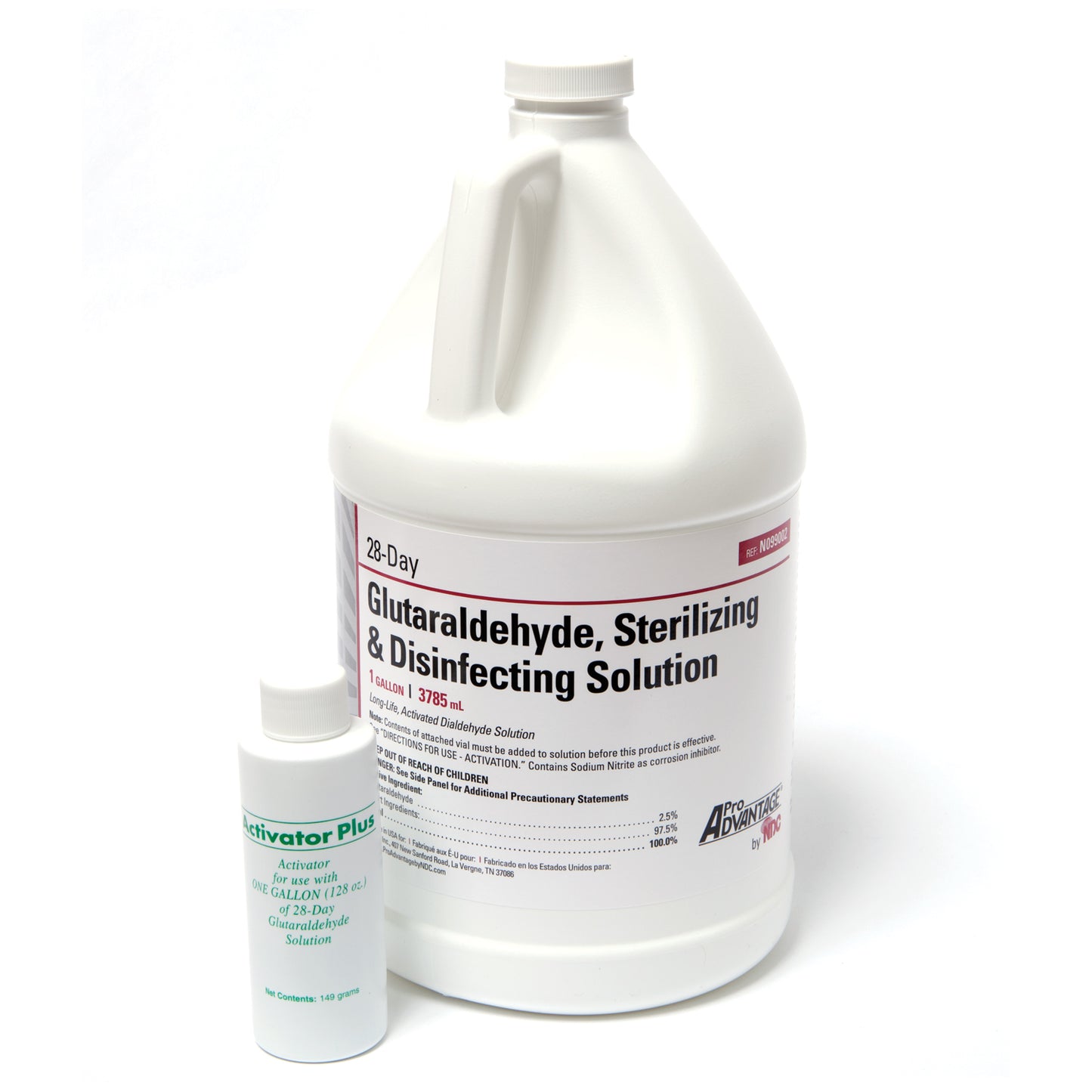 Glutaraldehyde Gallon, 2.8% Buffered Glutaraldehyde, 4/cs