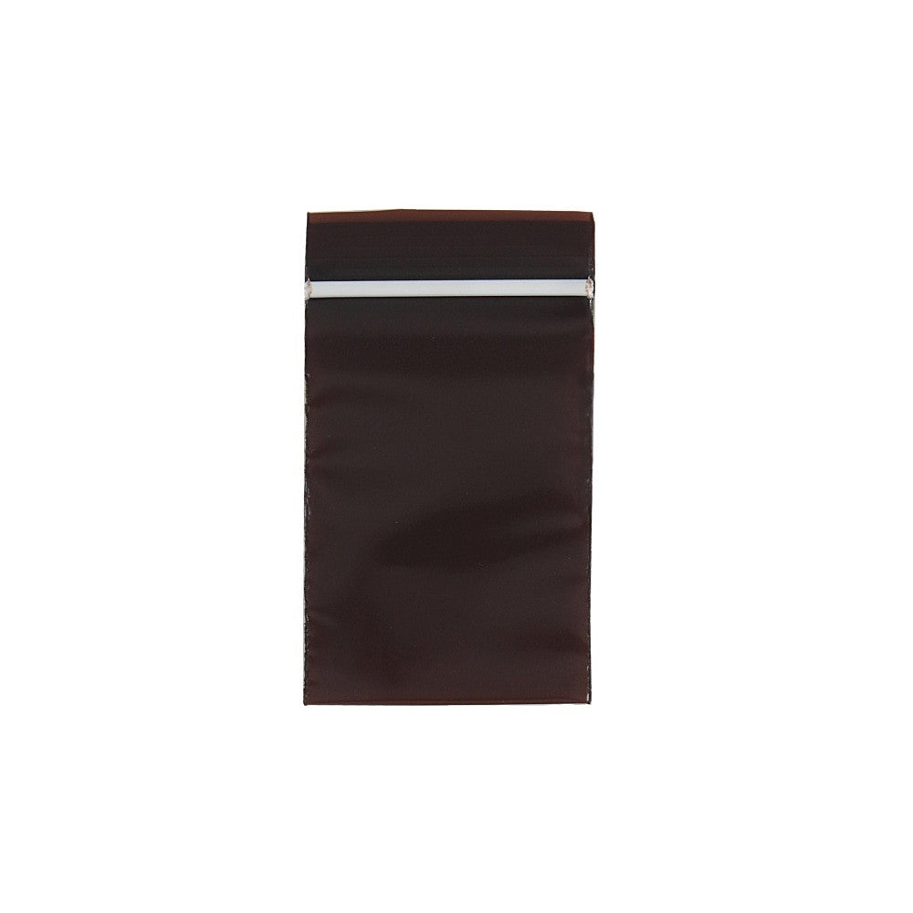 UV Protection Zip Bags, 3 Mil, 2 x 3, Amber, 100/pk, 10 pk/cs