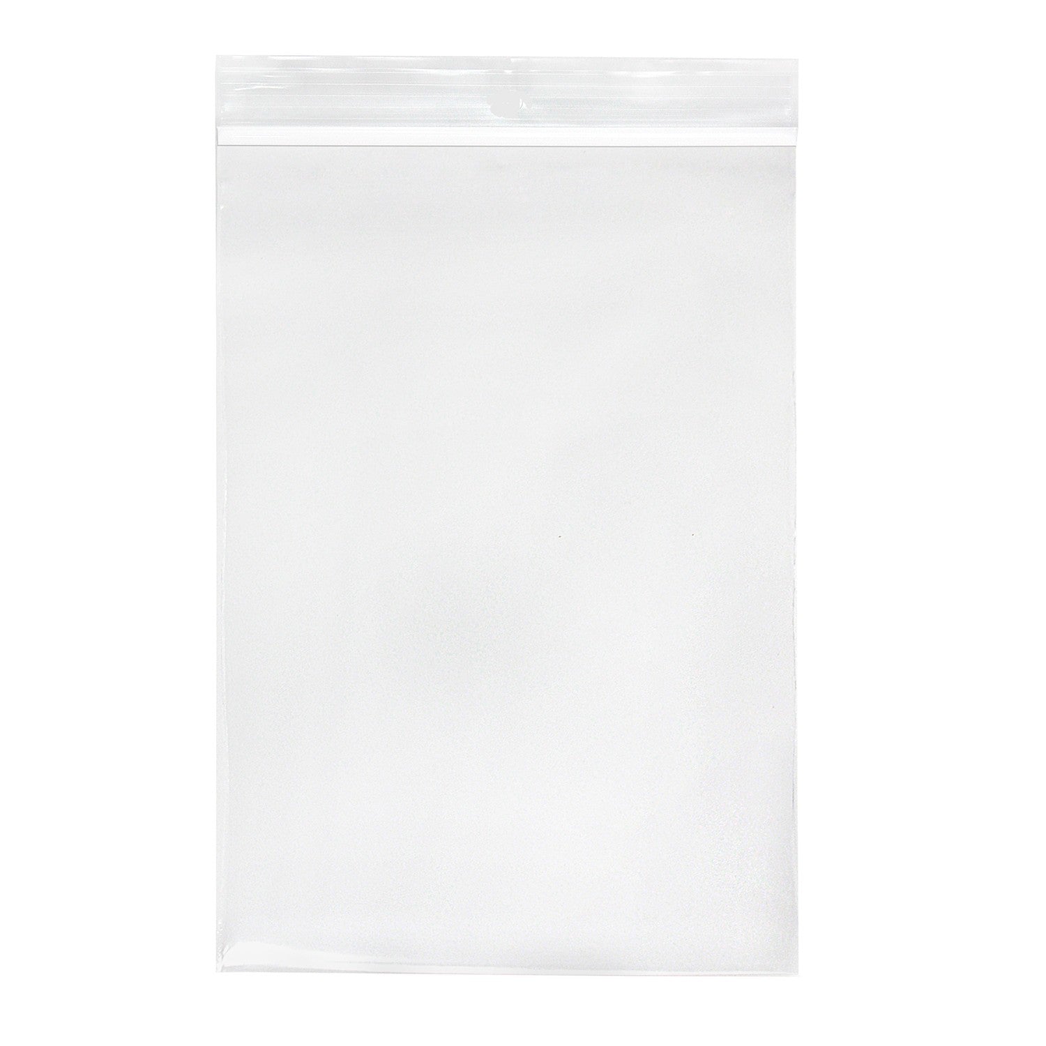 Reloc-Zippit Zip Closure Bags, 2 Mil, Clear, LDPE Film, Flat Pack, 4 x 8, 100/pk, 10 pk/cs