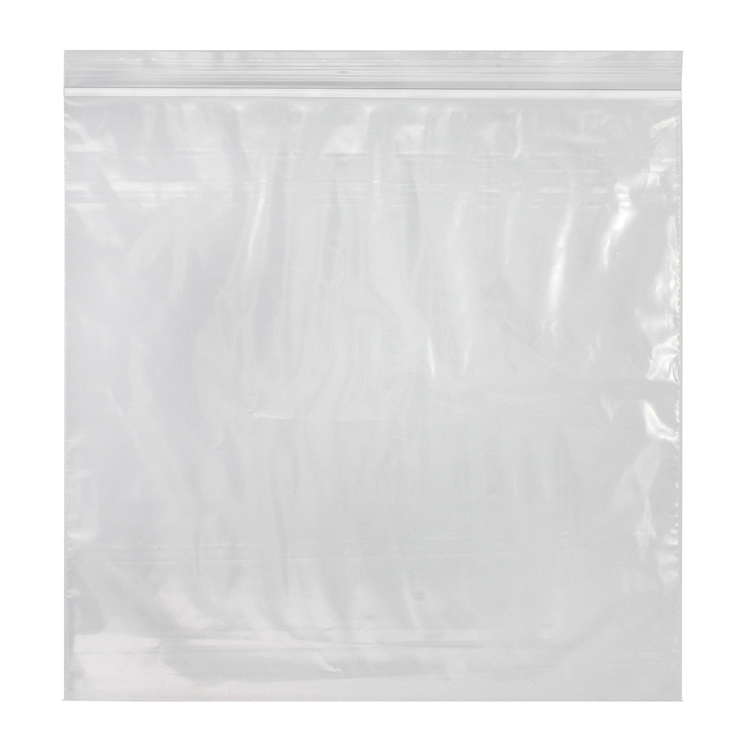 Reloc-Zippit Zip Closure Bags, 2 Mil, Clear, LDPE Film, Flat Pack, 6 x 6, 100/pk, 10 pk/cs