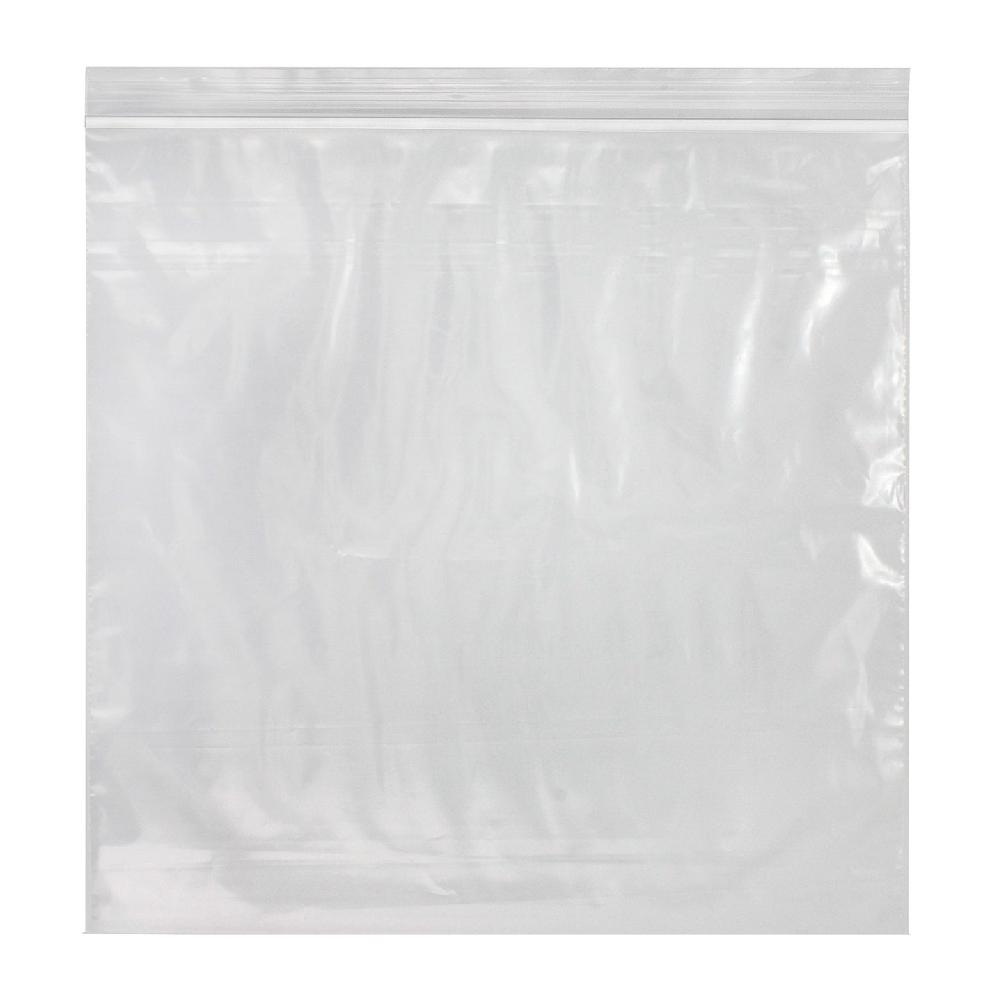 Reloc-Zippit Zip Closure Bags, 2 Mil, Clear, LDPE Film, Flat Pack, 2 x 8, 100/pk, 10 pk/cs