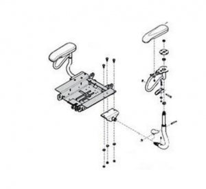 Chair Arms, Pair, Plant Installed (US Only) (DROP SHIP ONLY) (Delivery Info Sheet Required)