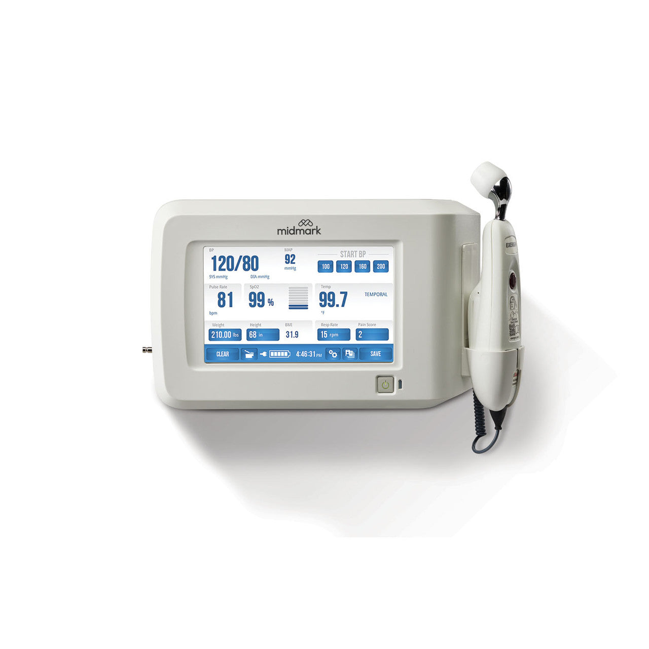 Midmark Digital Vital Signs Exergen TemporalScanner Upgrade Kit