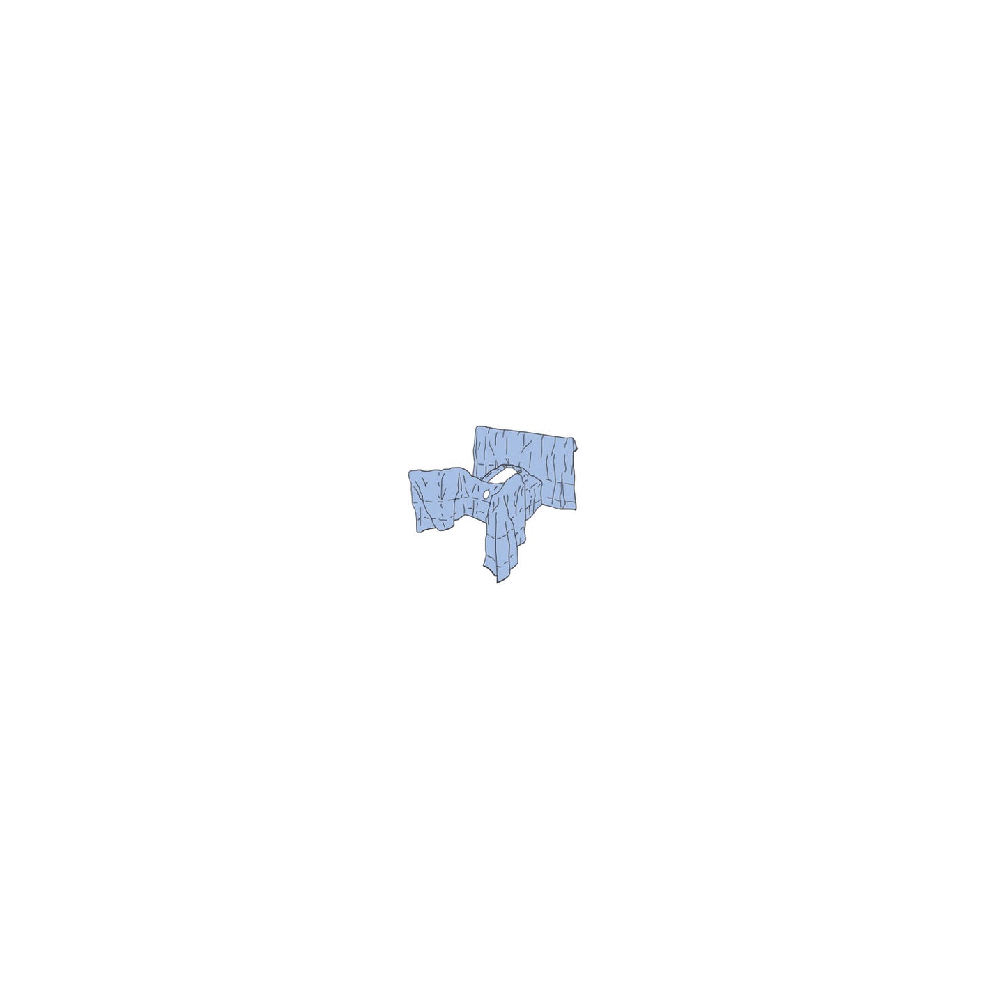 Steri-Drape Laparoscopy Drape, 95", Lithotomy Position, Absorbent Impervious Material, Adhesive Aperture, Perineal/ Vaginal Aperture, Leggings, 4 Tube Organizer, 8/bx, 2 bx/cs (Continental US+HI Only)