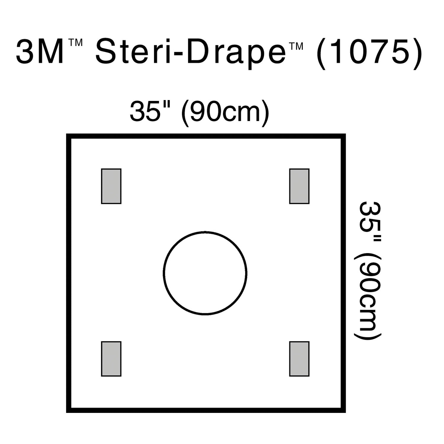 Steri-Drape Wound Edge Protector, 4 Adhesive Patches, 10/bx, 4 bx/cs (Continental US+HI Only)