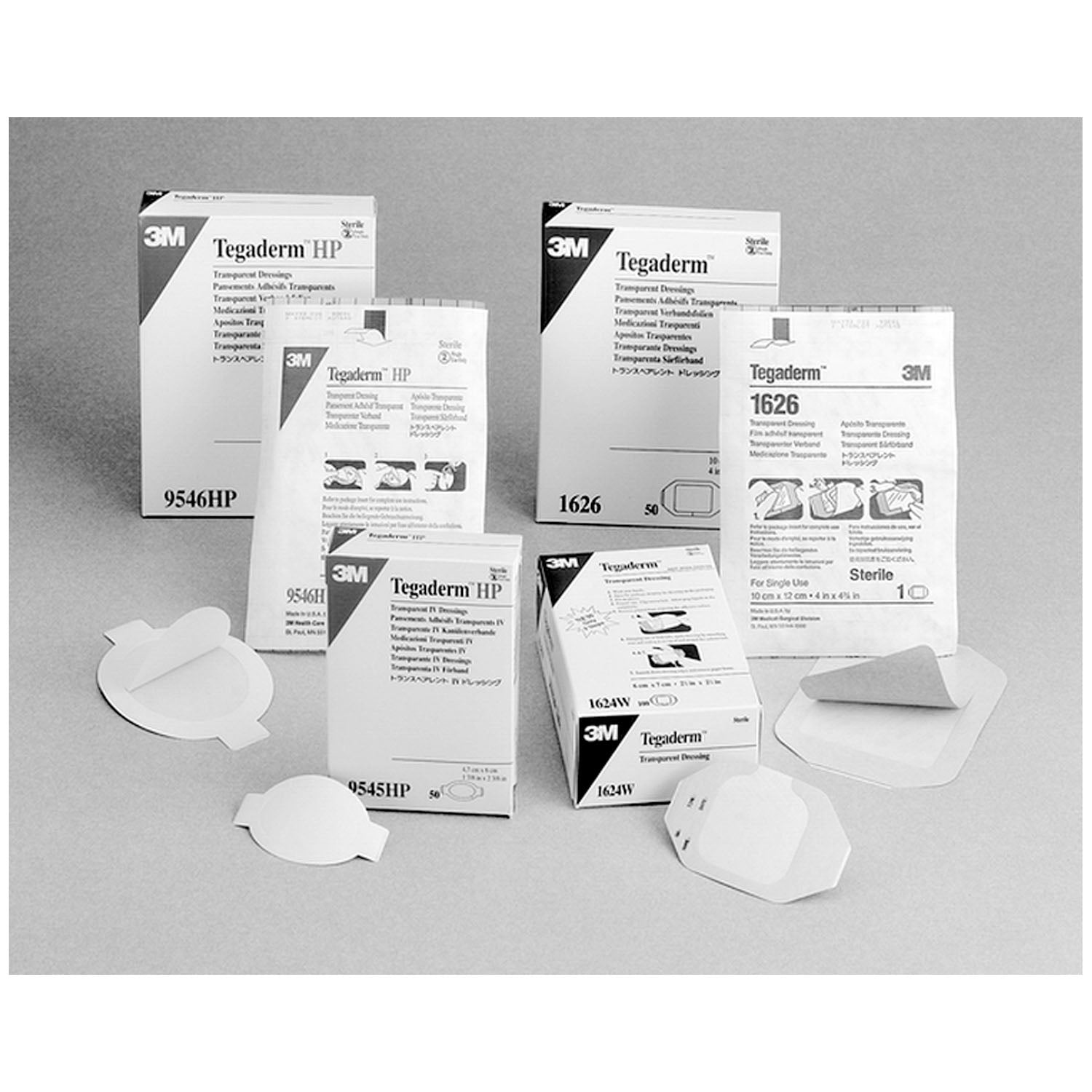 Frame Style Transparent Dressing with Label, 4" x 4_", 50/bx, 4 bx/cs (Continental US+HI Only)