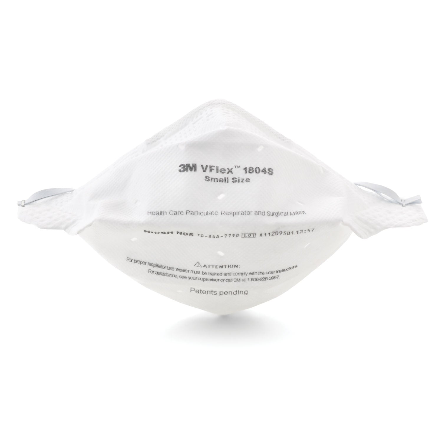 Vflex Particulate Respirator, Small, Disposable, 50/bx, 8 bx/cs (Continental US+HI Only) ( Item is Non-Returnable)