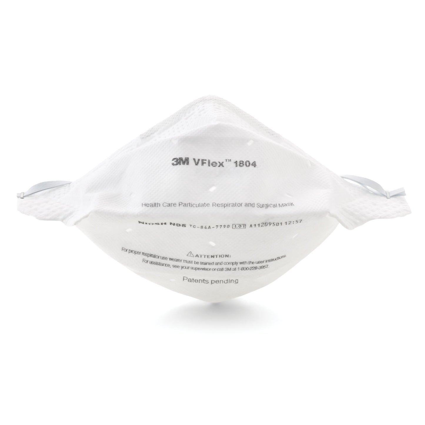Vflex Particulate Respirator, Disposable, 50/bx, 8 bx/cs (18 cs/plt) (Continental US+HI Only) ( Item is Non-Returnable)