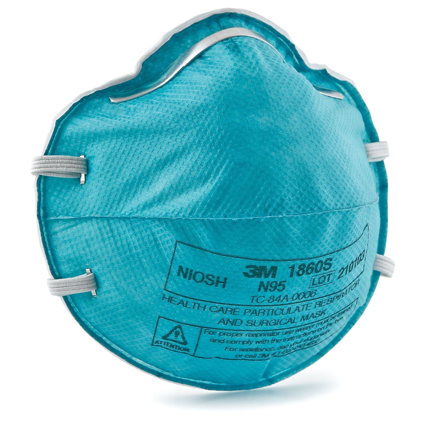Particulate Respirator Mask Cone Molded, Small, 20/bx, 6 bx/cs (Continental US+HI Only) ( Item is Non-Returnable) (Item on Manufacturer Backorder - Inventory Limited when Available)