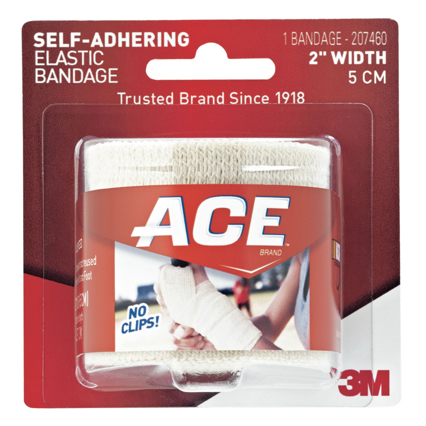2" Athletic Bandage, Self-Adhesive, 72/cs (Continental US+HI Only)