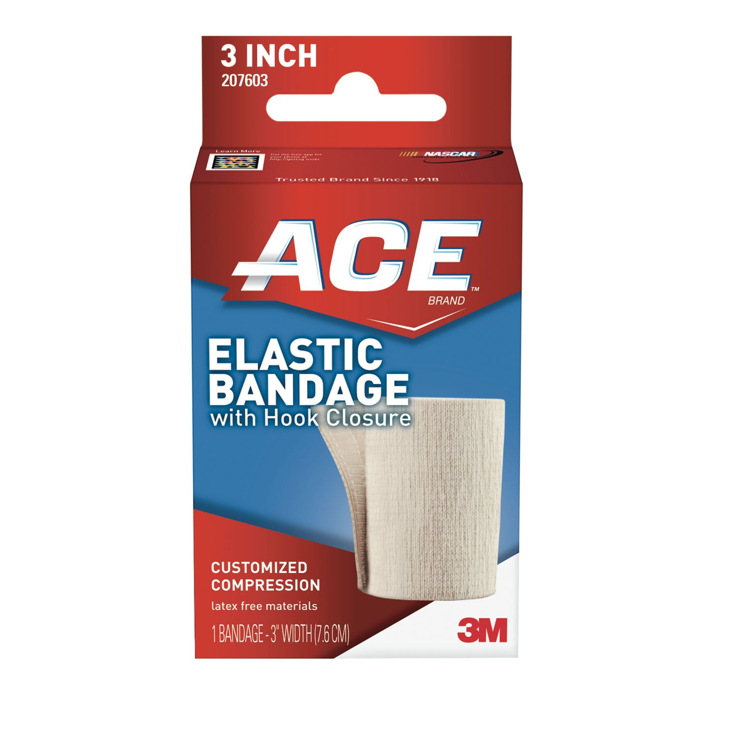 3" Elastic Bandage with Hook Closure, 72/cs (Continental US+HI Only)