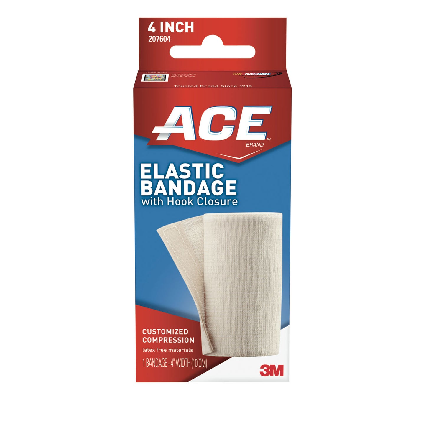 4" Elastic Bandage with Hook Closure, 72/cs (Continental US+HI Only)