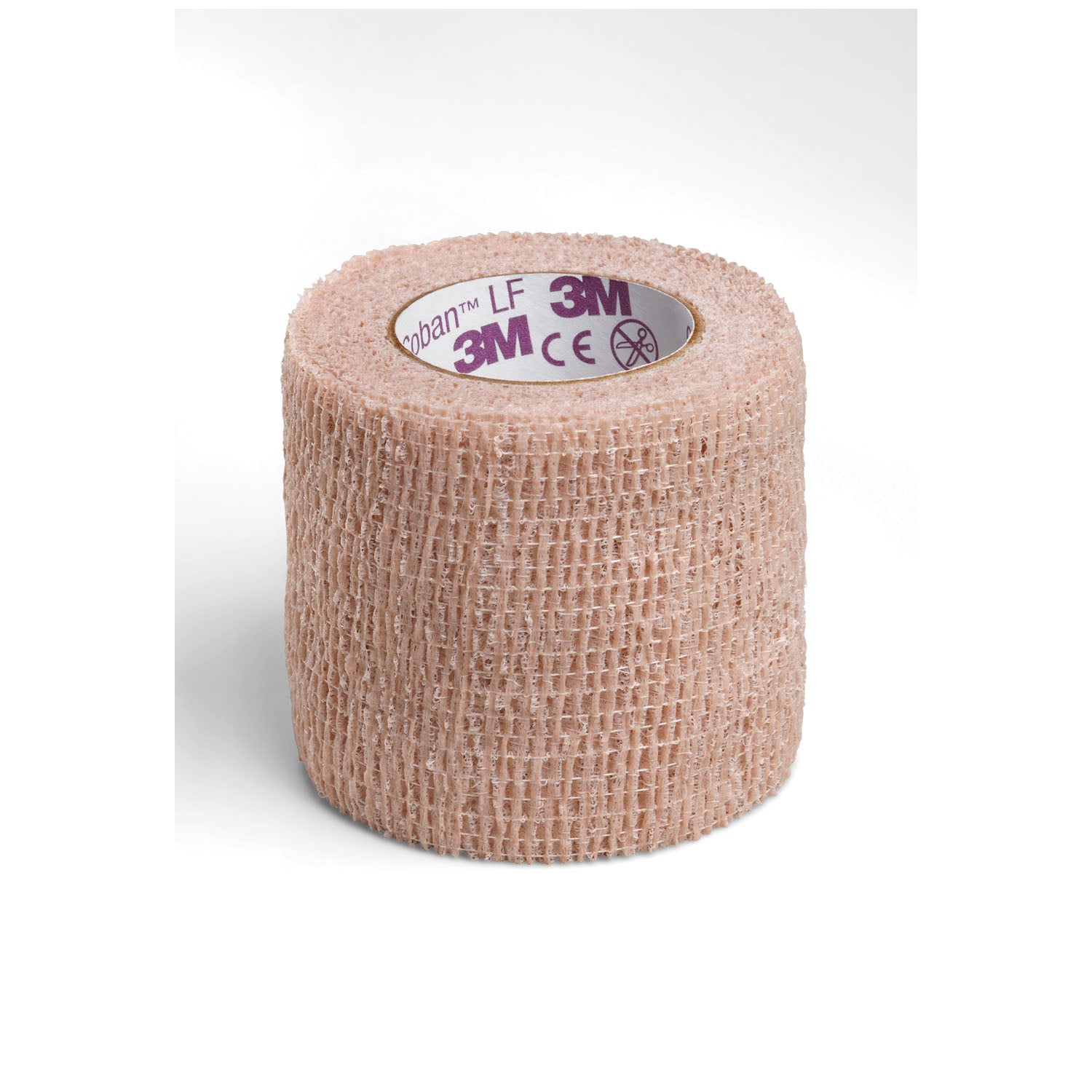 Self-Adherent Wrap, 2" x 5 yds, Latex Free (LF), Tan, Non-Sterile, 36/cs (Continental US+HI Only)