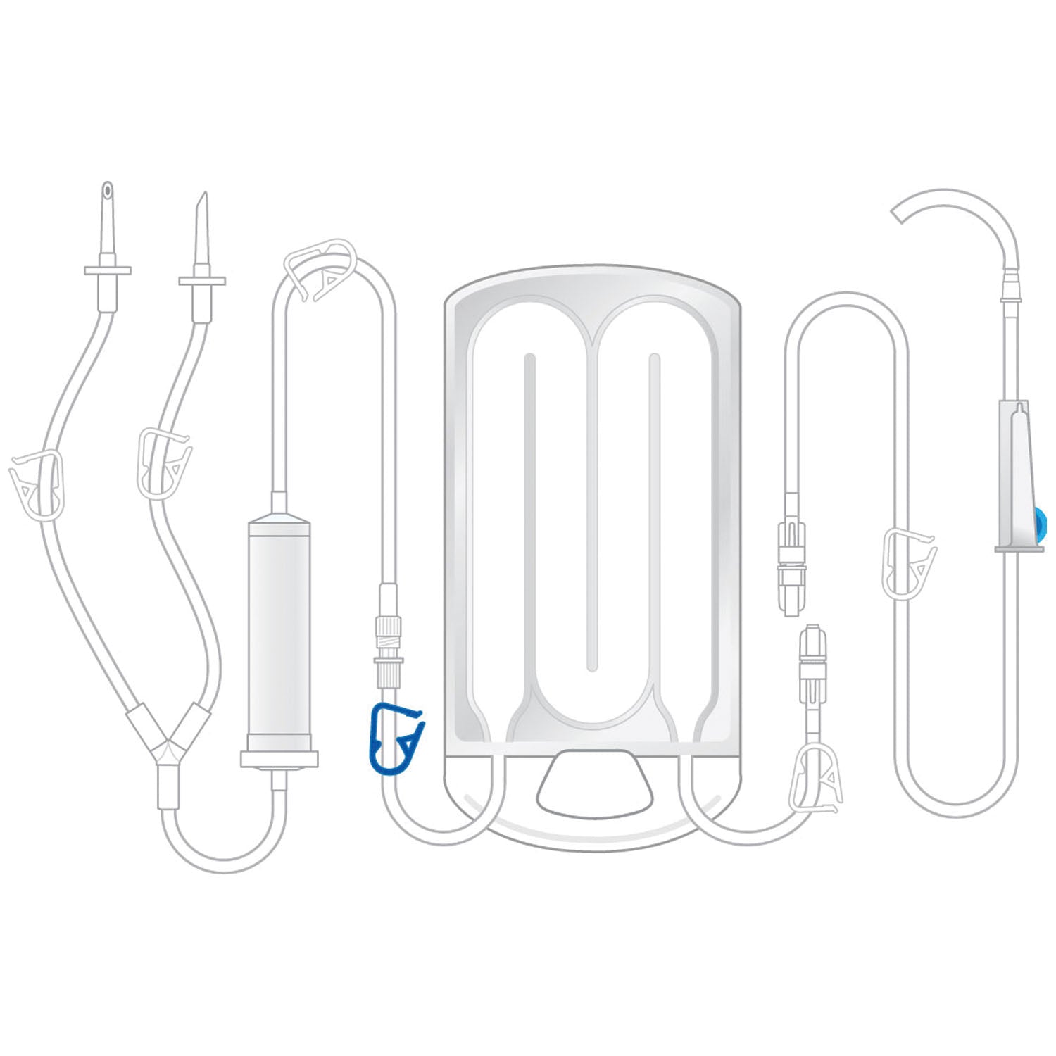 Irrigation Disposable Warming Set, 10/cs