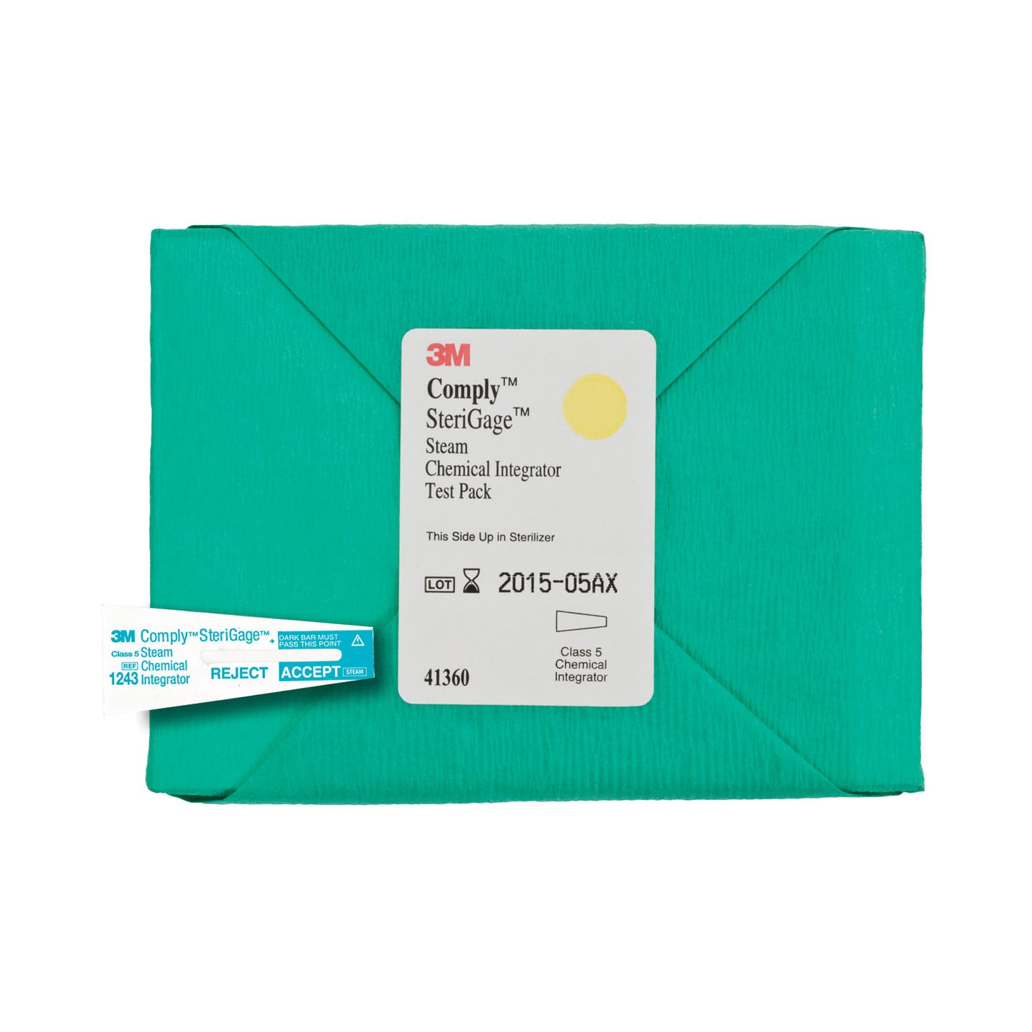 Integrator Test Pack with Steam Chemical Integrator, 16/bx, 4 bx/cs (Continental US+HI Only)