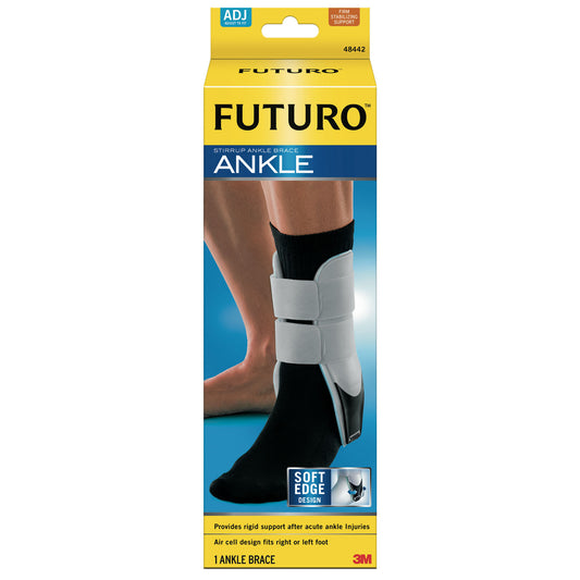 Ankle Brace, Adjustable, One Size, 2/pk, 6 pk/cs