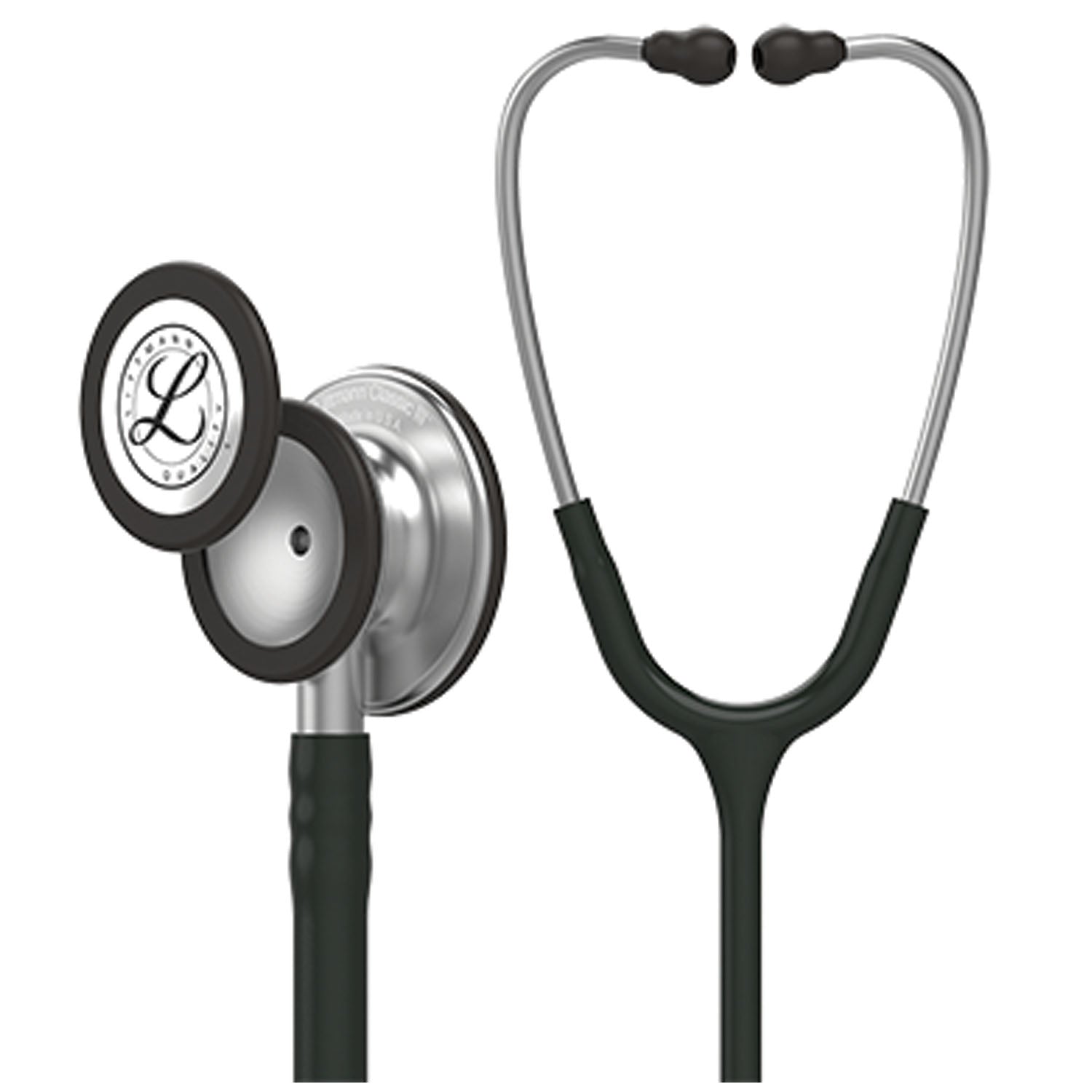 Stethoscope, Black Tube, 27" (Continental US+HI Only) (Littmann items are only available for sale online by distributors authorized by 3M Littmann)