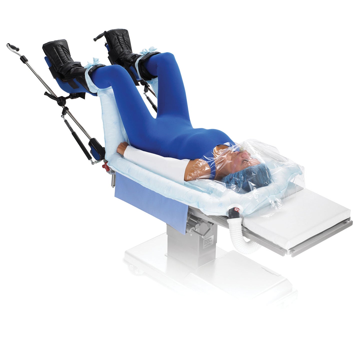 Model 585 Lithotomy Warming Blanket, 74" x 36" with Drape, 24" x 24", 10/cs (Continental US+HI Only)