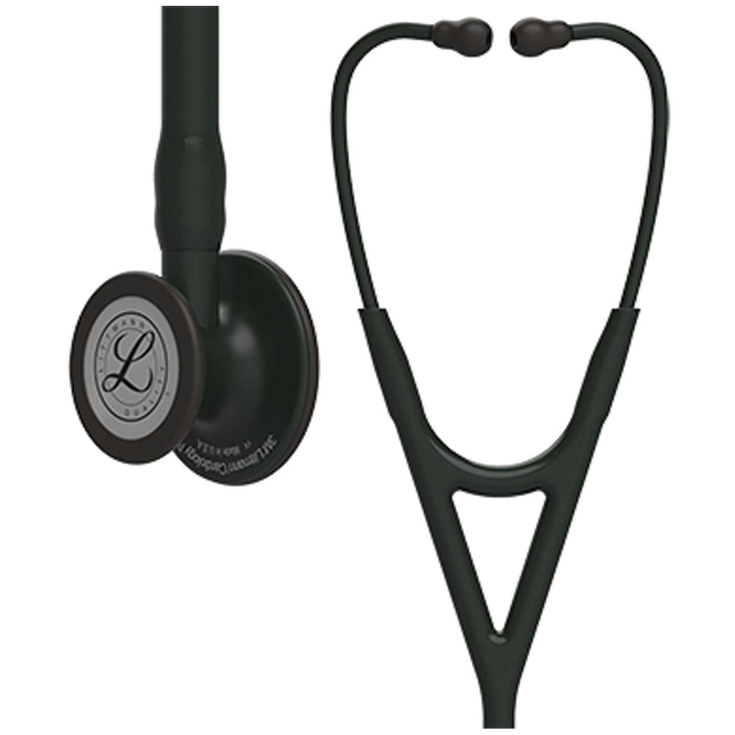Stethoscope, Black Finish Chestpiece, Black Tube, 27" (Continental US+HI Only) (Littmann items are only available for sale online by distributors authorized by 3M Littmann)