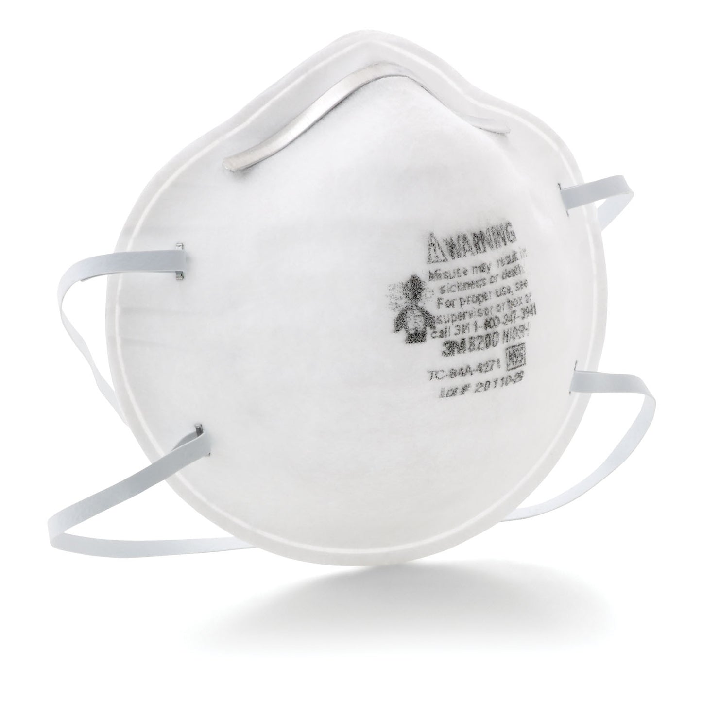 Particulate Respirator, N95, Unvalved, Economy, 20/bx, 8 bx/cs (36 cs/plt) (Continental US+HI Only))