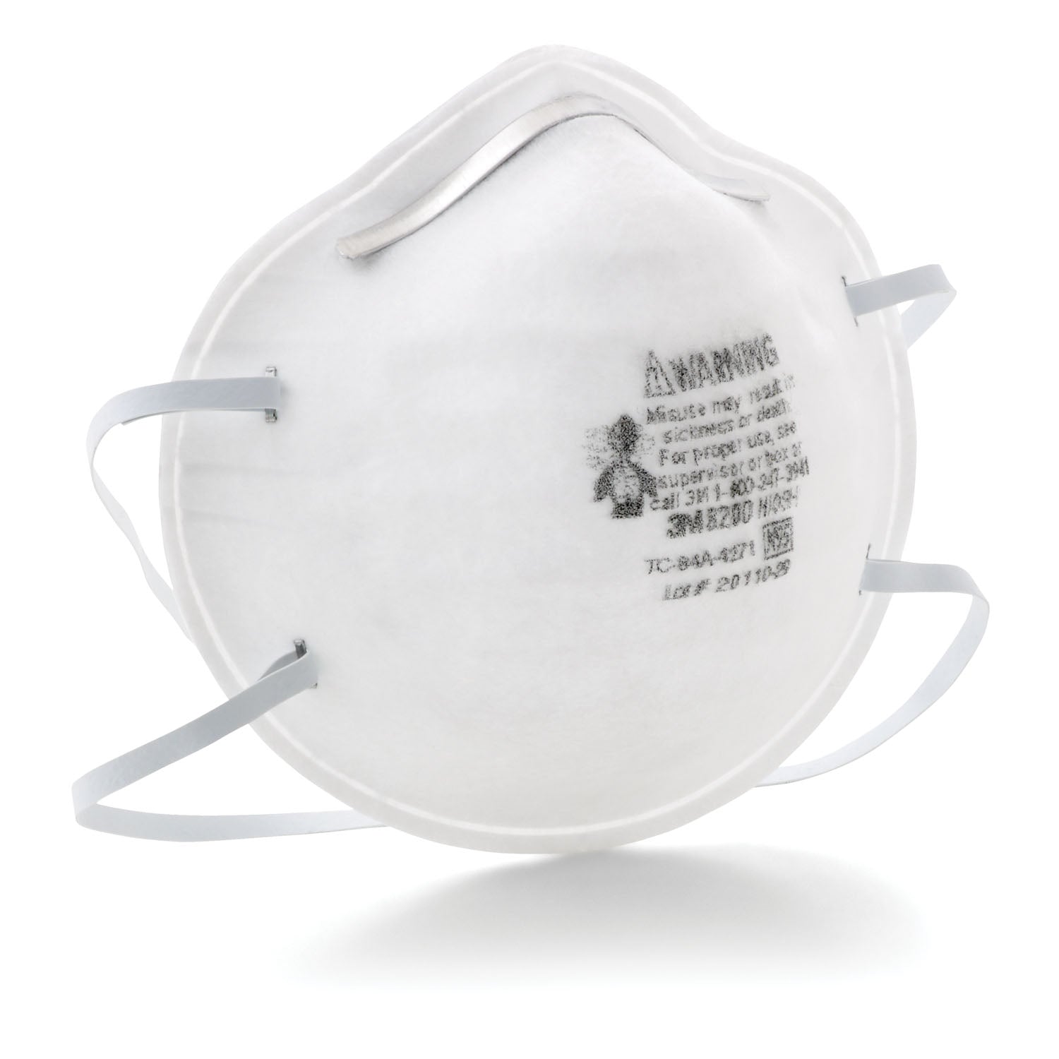 Particulate Respirator, N95, Unvalved, Economy, 20/bx, 8 bx/cs (36 cs/plt) (Continental US+HI Only))