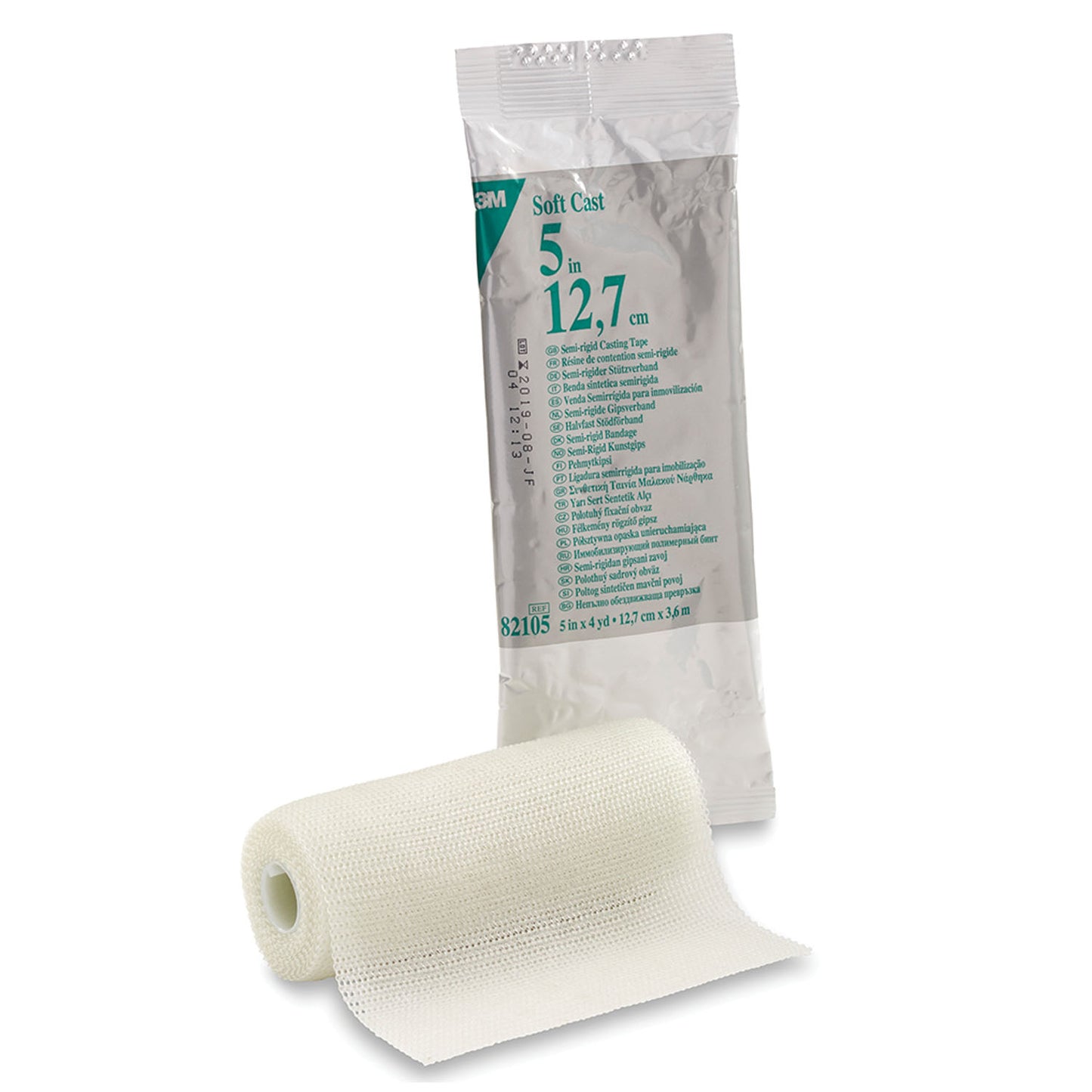 Soft Casting Tape, White, 5" x 4 yds, 10/cs (Continental US+HI Only)