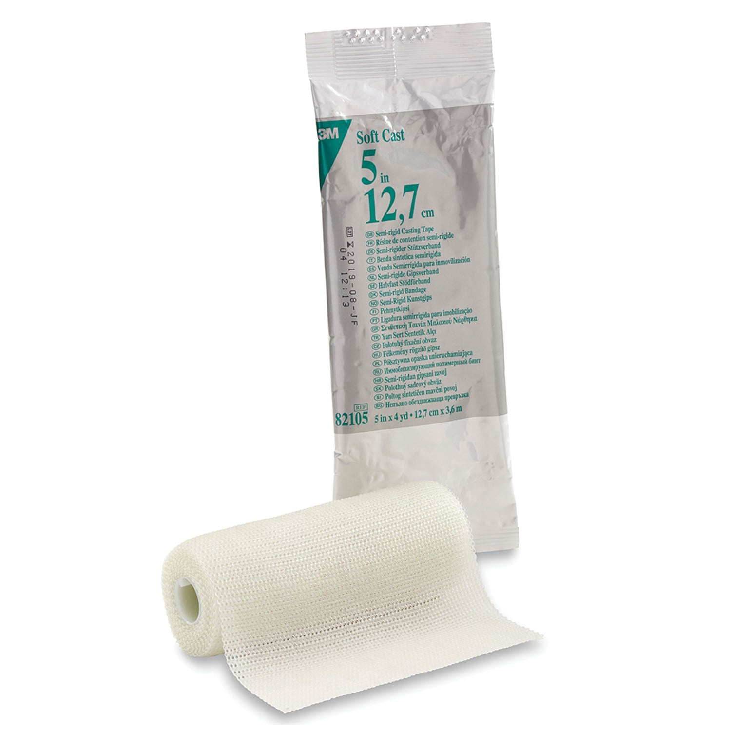 Soft Casting Tape, White, 5" x 4 yds, 10/cs (Continental US+HI Only)