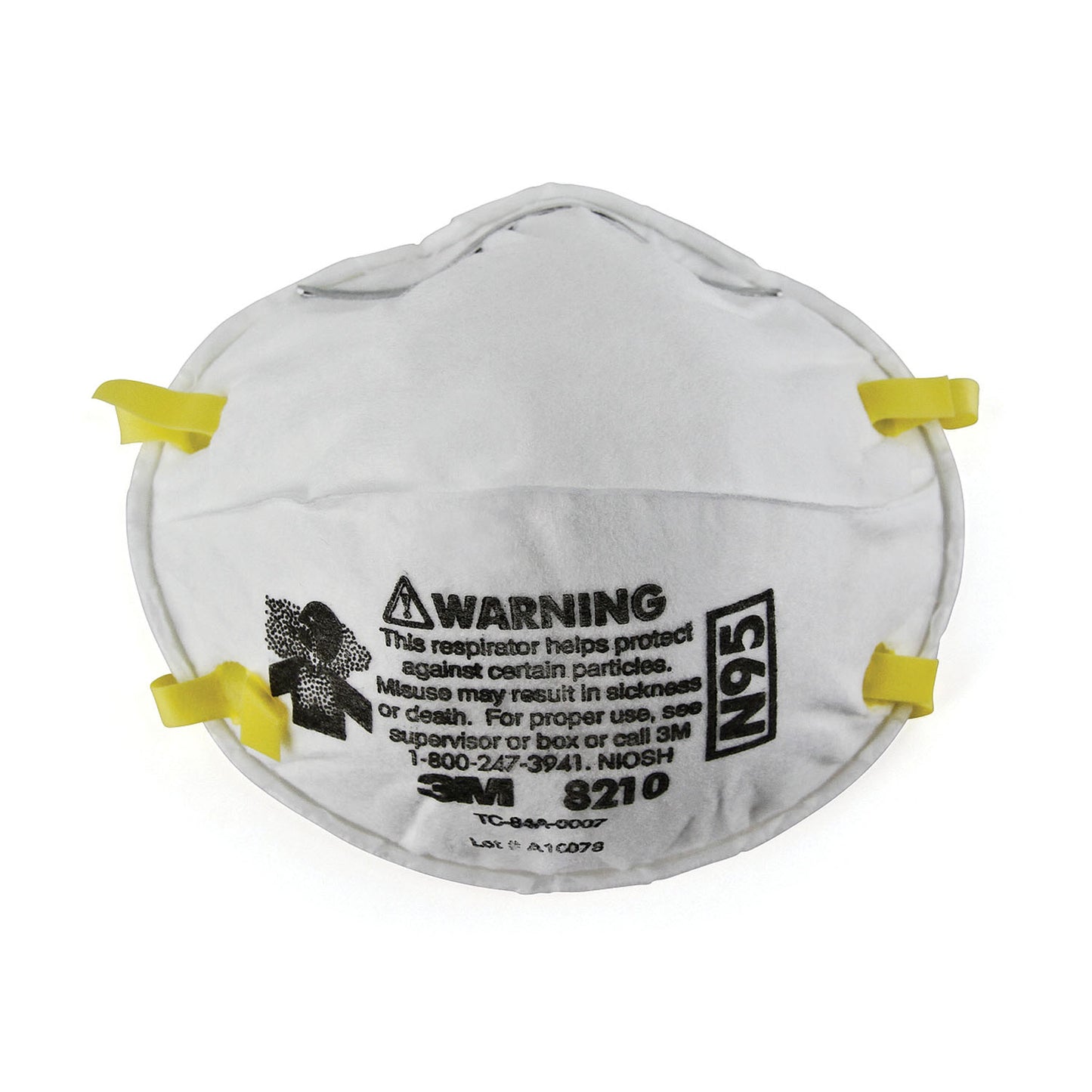Particulate Respirator, Staple Free Attachment, 160/cs (Continental US+HI Only)