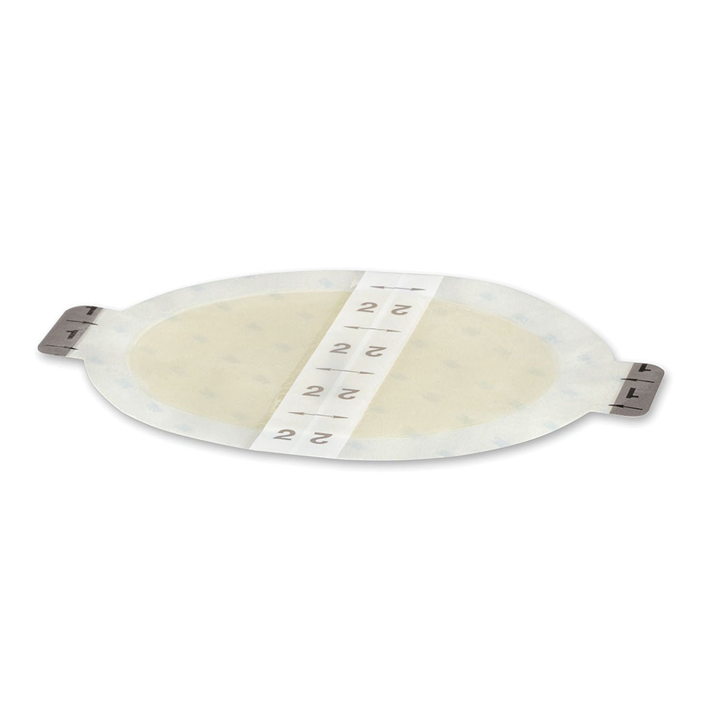 Hydrocolloid Dressing, 4" x 4_" Dressing, 5" x 6" Overall, Oval, 10/bx, 6 bx/cs (Continental US+HI Only)