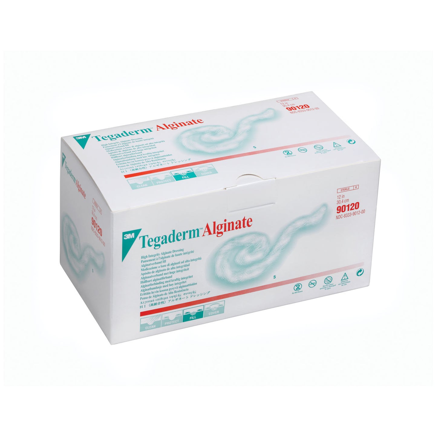 High-Integrity Alginate Dressing, 12" Rope, 5/bx, 4 bx/cs (Continental US+HI Only)
