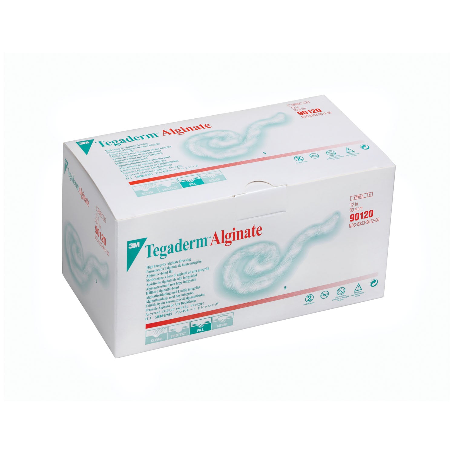 High-Integrity Alginate Dressing, 12" Rope, 5/bx, 4 bx/cs (Continental US+HI Only)
