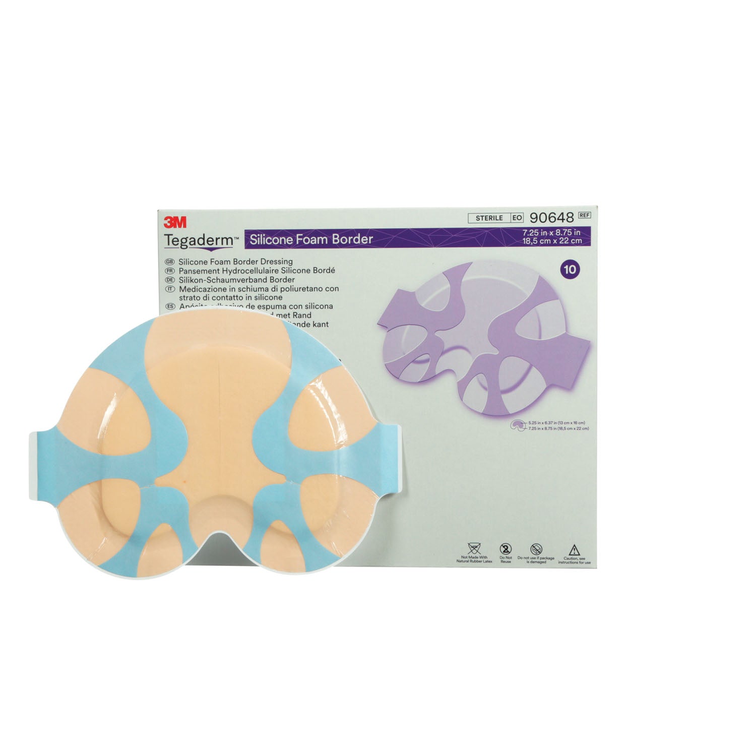Large Sacral Dressing, 7.25" x 8.75", 5/bx, 4 bx/cs (Continental US+HI Only) (Minimum Expiry Lead is 90 days; Non-Returnable)