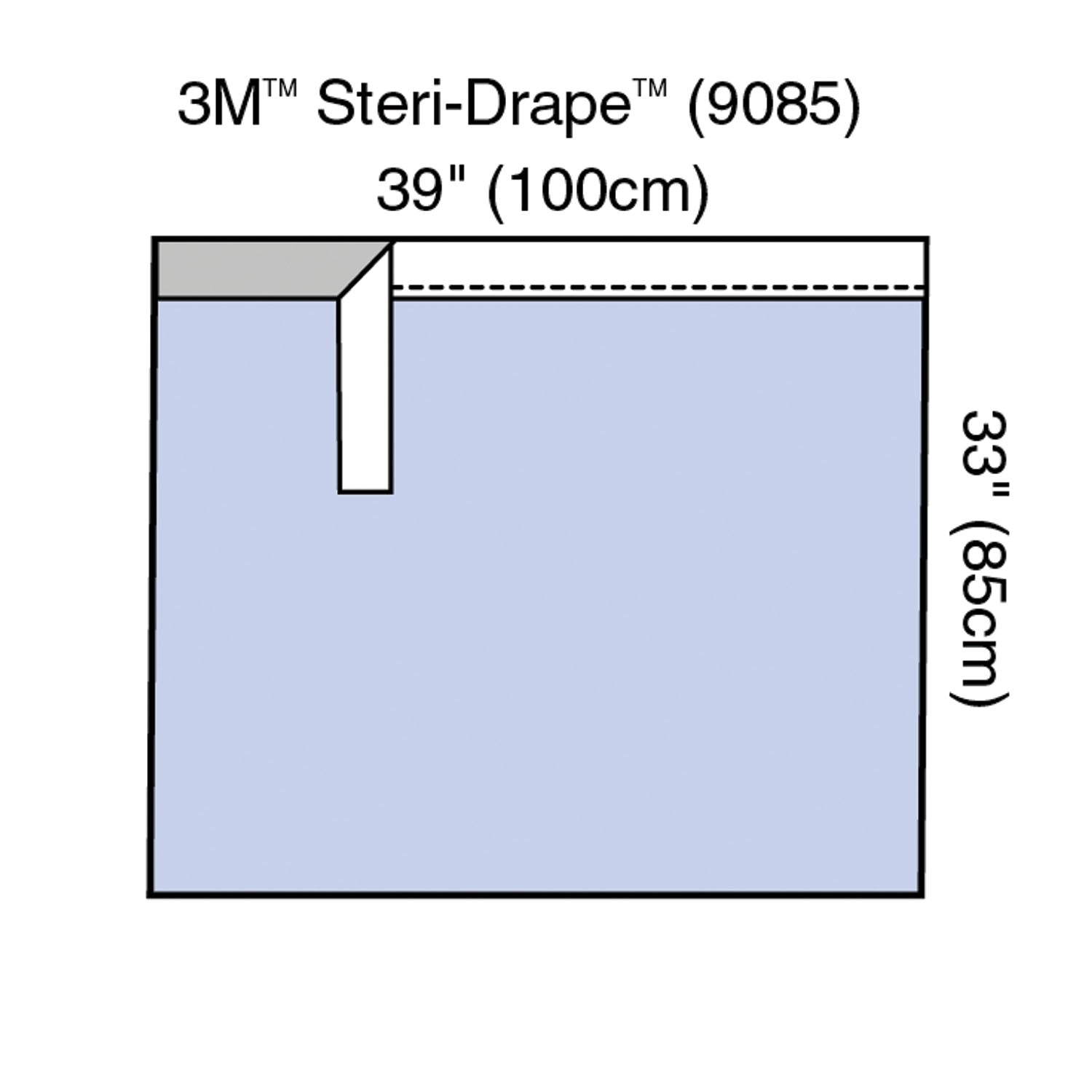 Steri-Drape Adhesive Towel Drape, 39" x 33", Absorbent Impervious Material, 30/bx, 4 bx/cs (Continental US+HI Only)