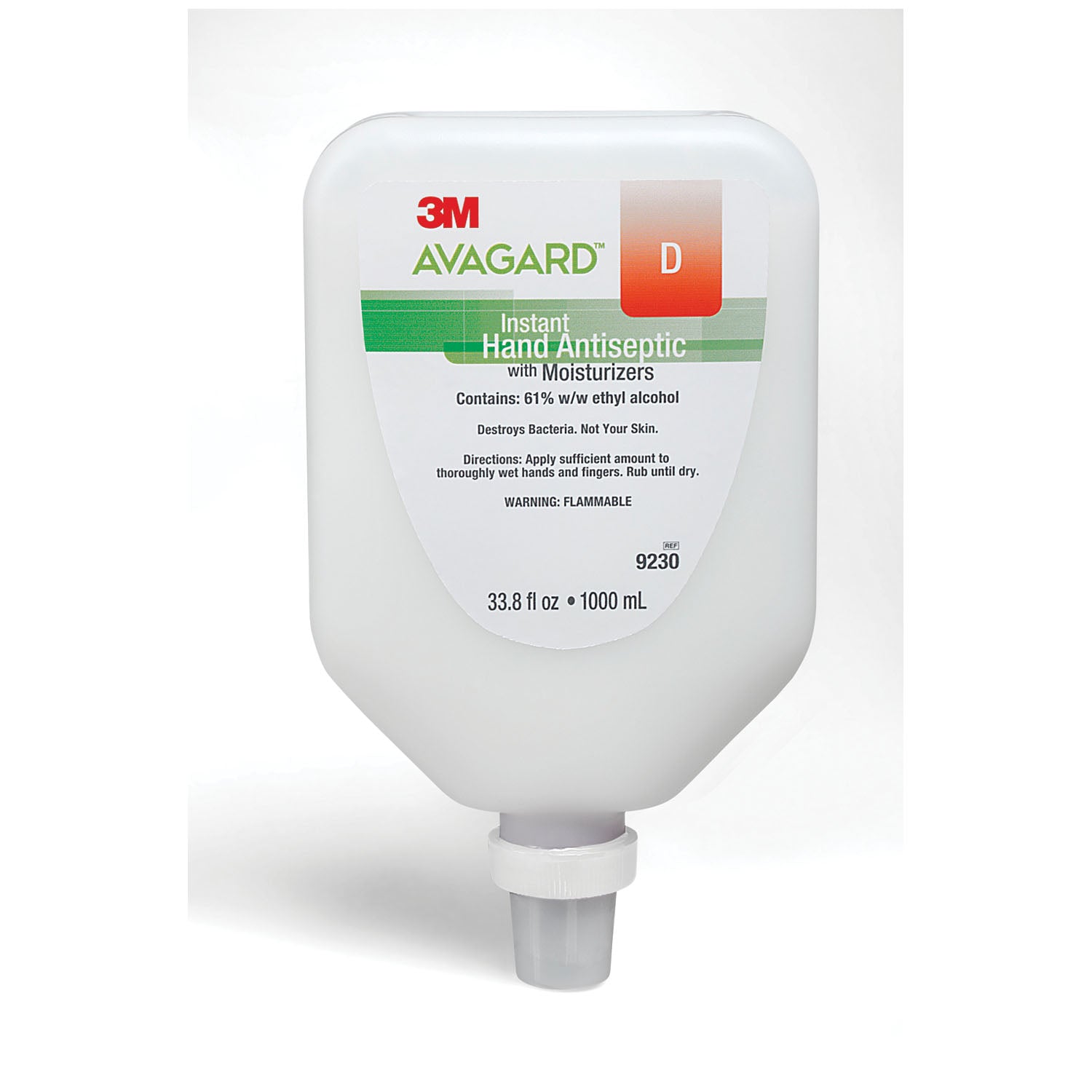 Instant Hand Antiseptic with Moisturizers, 1000mL Bottle, 5/cs (Continental US+HI Only) (Item is considered HAZMAT and cannot ship via Air or to AK, GU, HI, MP, PR, VI) (Non-Refundable; Non-Returnable)