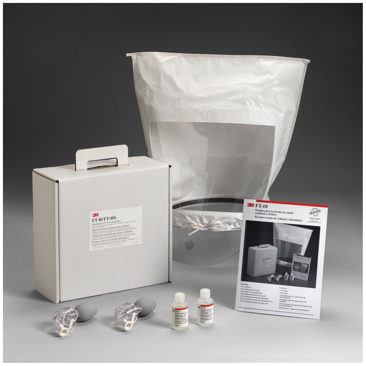 Qualitative Fit Test Apparatus, Sweet, Includes: FT-11, FT-12, FT-14, FT-15, & (2) Ft-13 1/cs (Continental US+HI Only)
