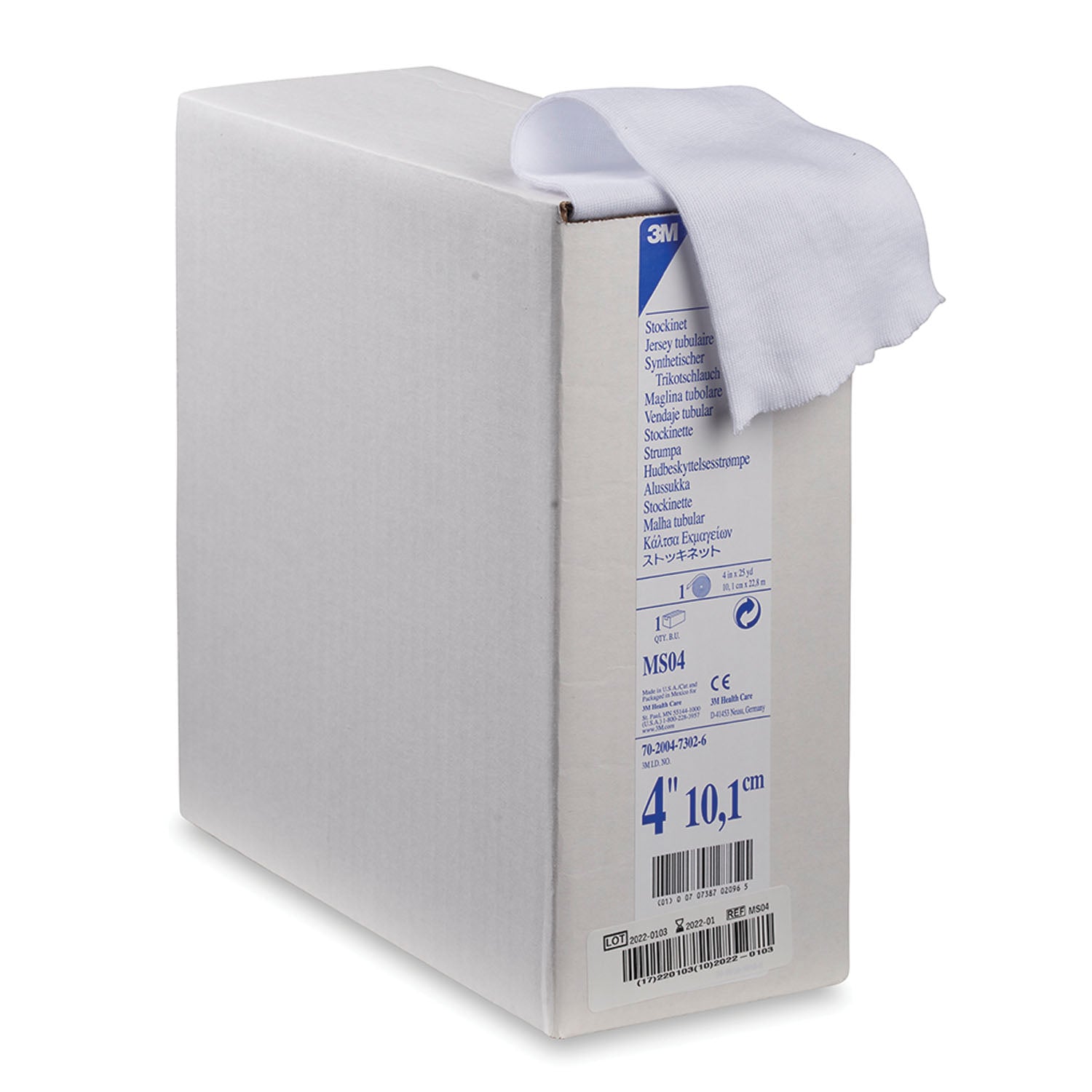 Synthetic Cast Stockinet, 4" (Continental US+HI Only)