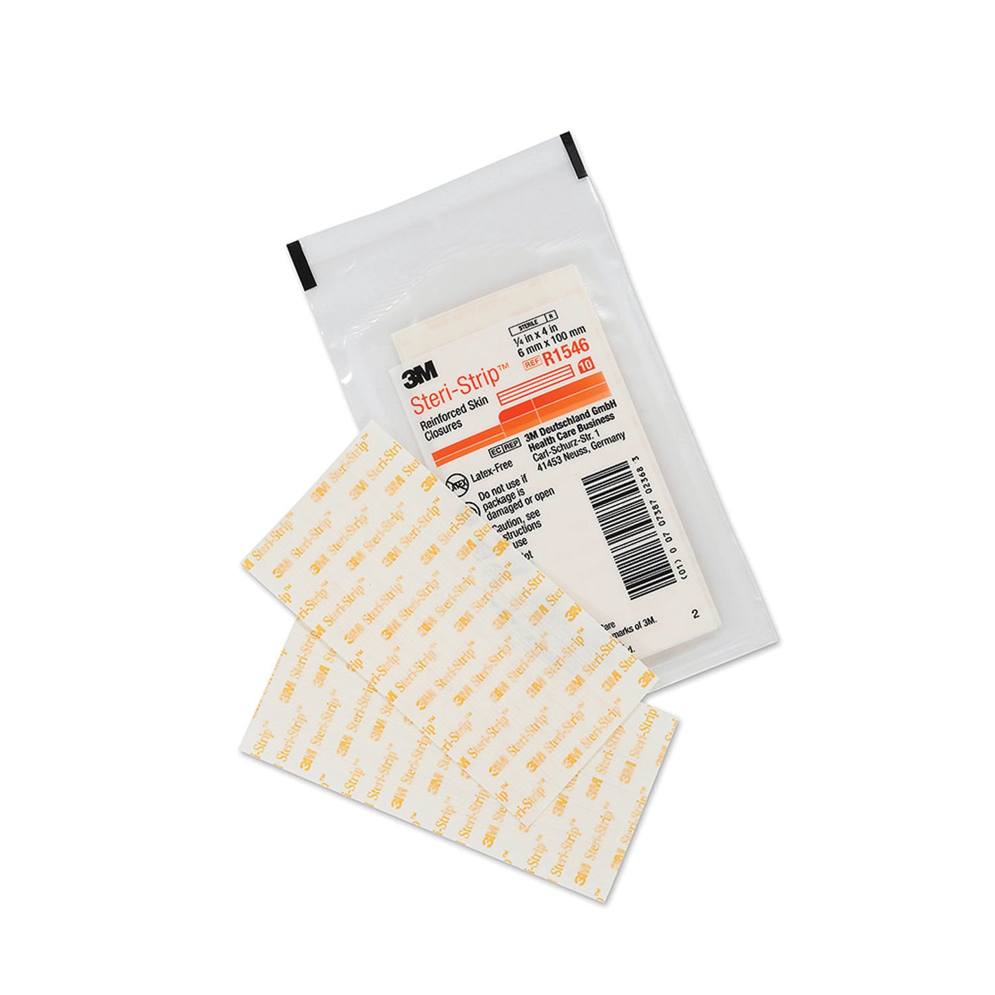 Reinforced Skin Closure, _" x 4", 10 strips/env, 50 env/bx, 4 bx/cs (Continental US+HI Only)