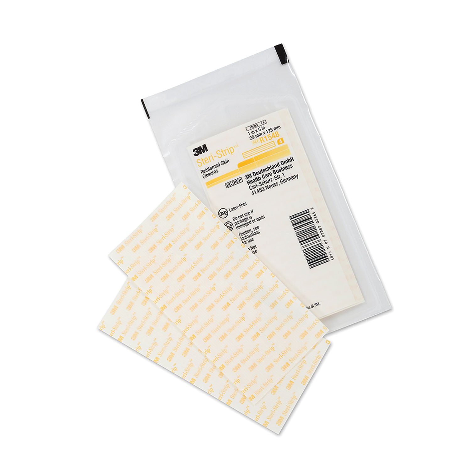 Reinforced Skin Closure, 1" x 5", 4 strips/env, 25 env/bx, 4 bx/cs (Continental US+HI Only)