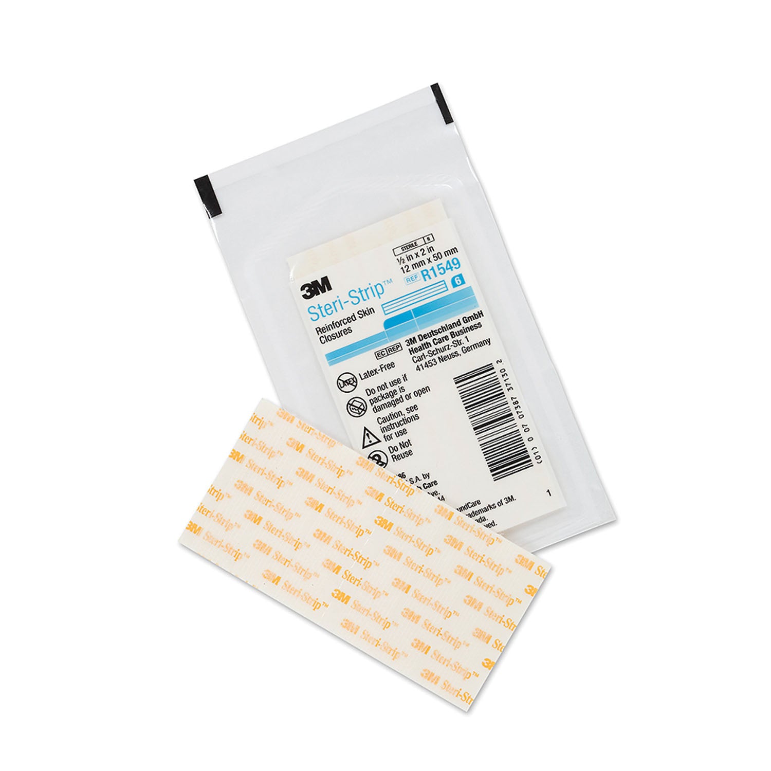 Reinforced Skin Closure, _" x 2", 6 strips/env, 50 env/bx, 4 bx/cs (Continental US+HI Only)