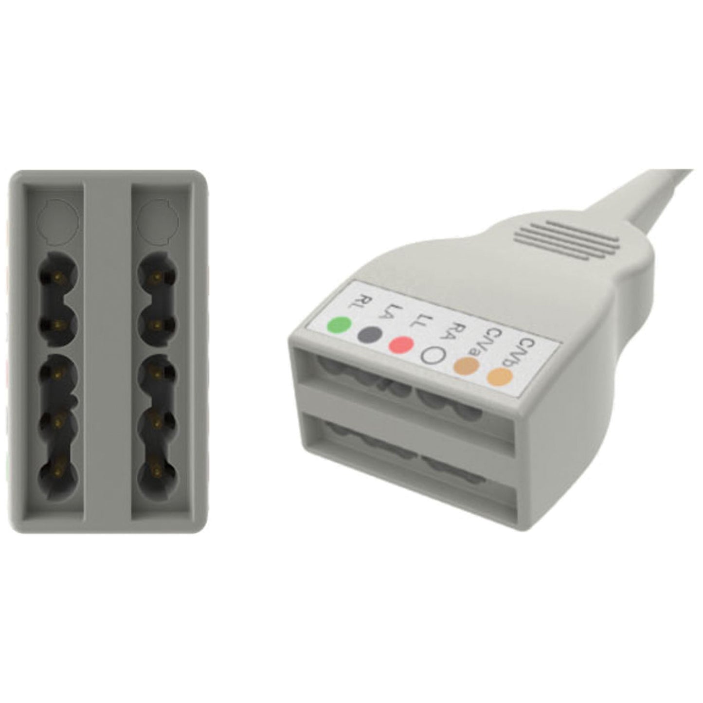 Yokemate LWS ECG Cable with Universal Connector (Continental US+HI Only)