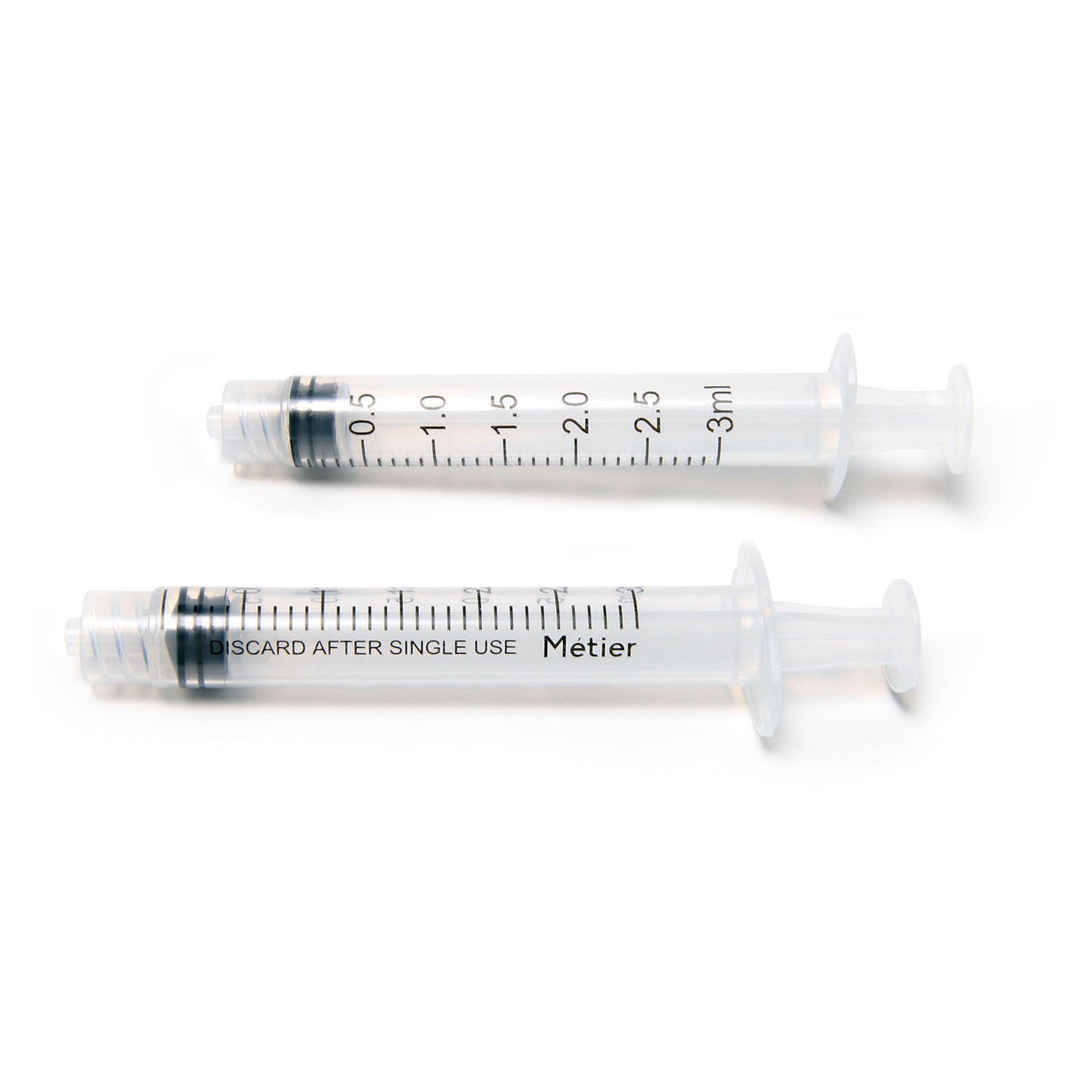 Hypodermic Standard Syringe, Disposable, 3mL, 100/bx, 24 bx/cs