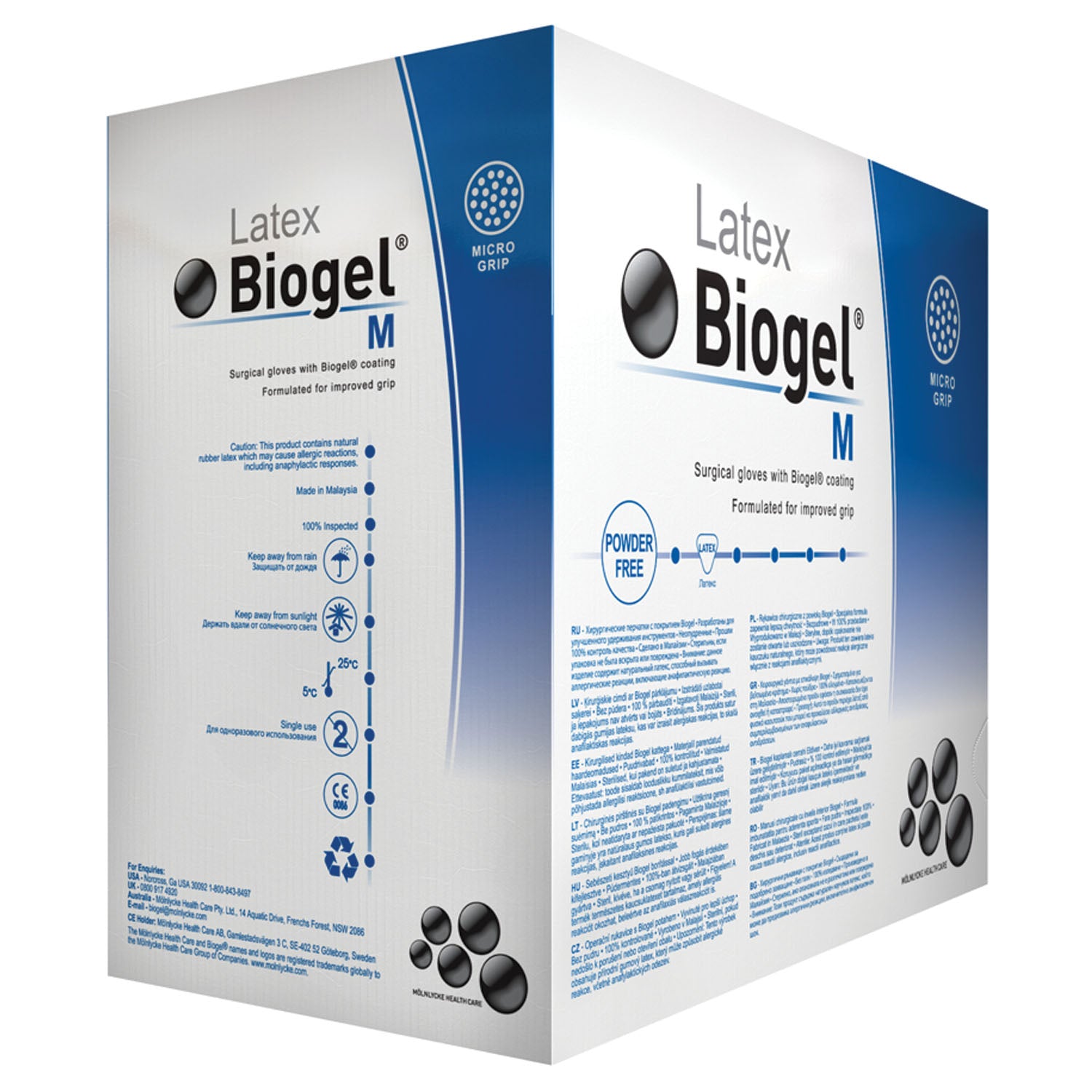 Microsurg Glove, Size 7_, Sterile, Latex, Powder Free (PF), 50/bx, 4 bx/cs (US Only)