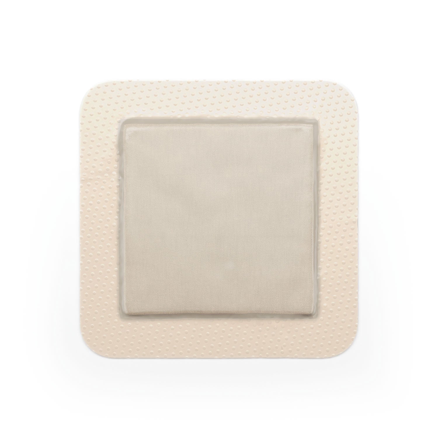 Border Foam Dressing, Antimicrobial Self-Adherent Absorbent with Safetac Technology, 4" x 8", 5/bx, 7 bx/cs (US Only)