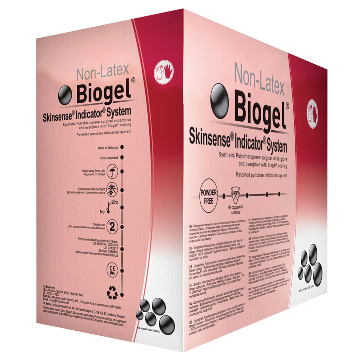 Surgical Glove, Size 8_, Sterile, Non-Latex, Powder Free (PF), 50/bx, 4 bx/cs (30 cs/plt) (US Only)