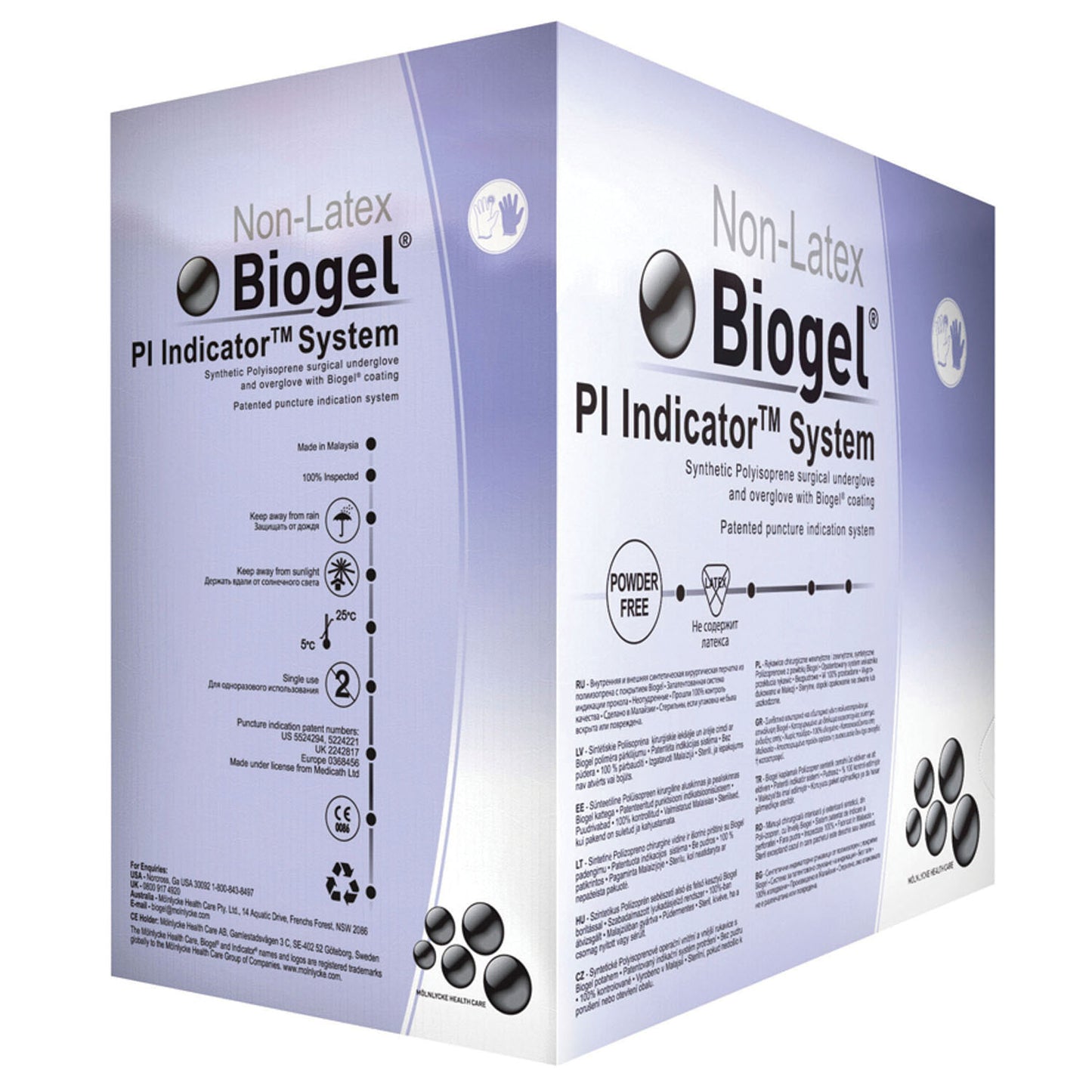 Surgical Glove, Size 8_, Sterile, Non-Latex, Powder Free (PF), 50/bx, 4 bx/cs (US Only)