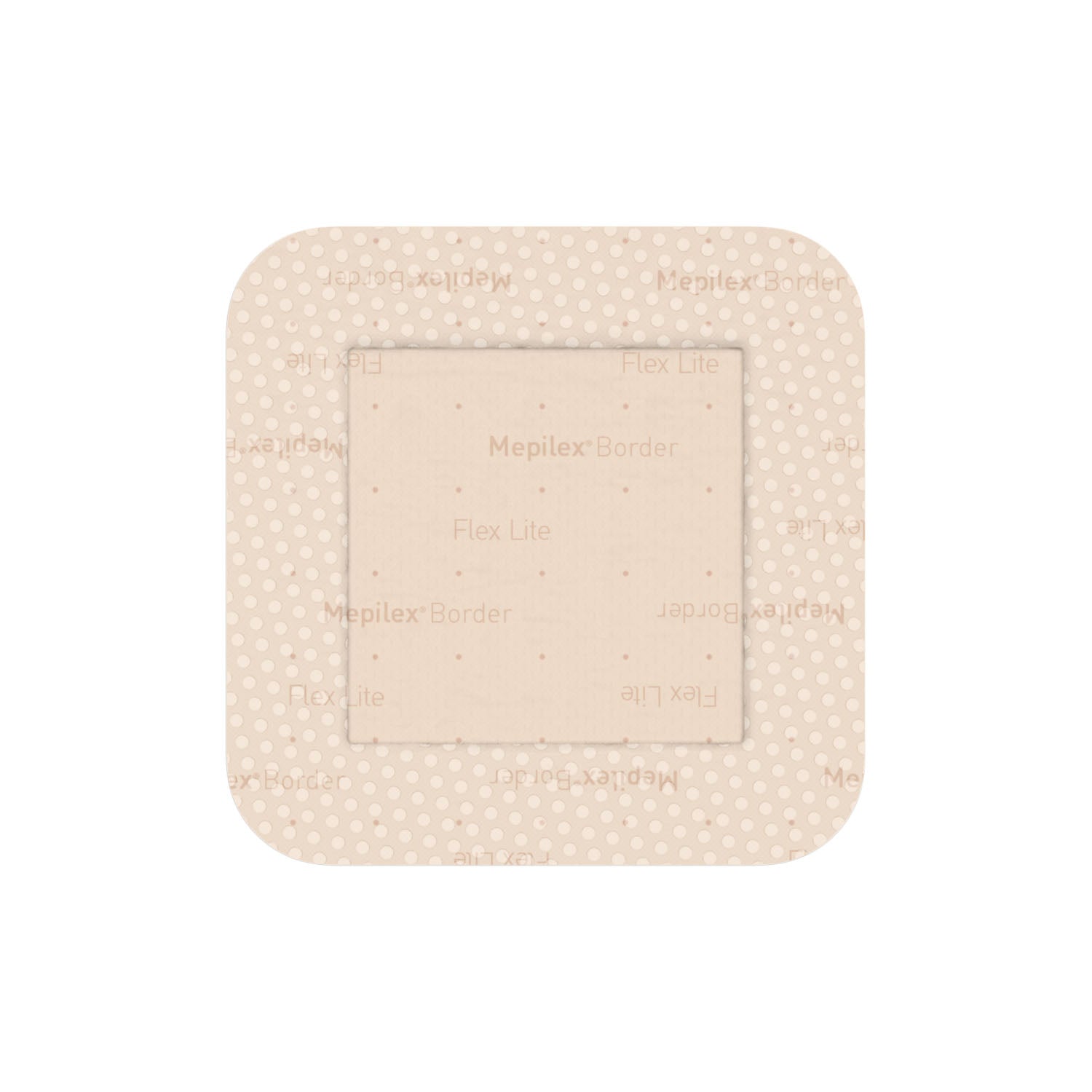 Self-Adherent Absorbent Foam Dressing, 3" x 3", 5/bx, 14 bx/cs (US Only)