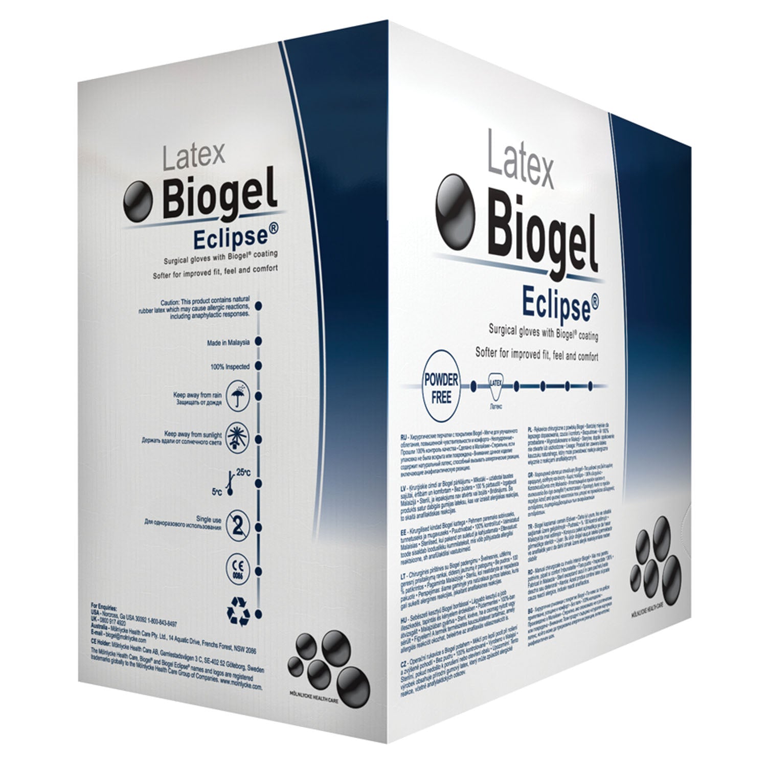 Surgical Glove, Size 7_, Sterile, Latex, Powder Free (PF), 50/bx, 4 bx/cs (US Only)