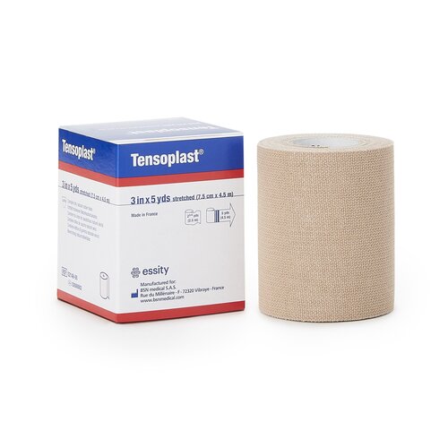 Elastic Bandage, Adhesive, 3" x 5 yd, Beige, 36 rl/cs (Continental US Only)